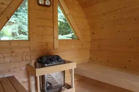 Sauna in Les Lodges de Babylone