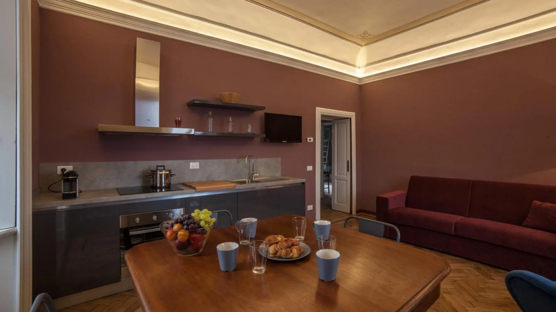 Kitchen or kitchenette in Venegoni Maison De Charme