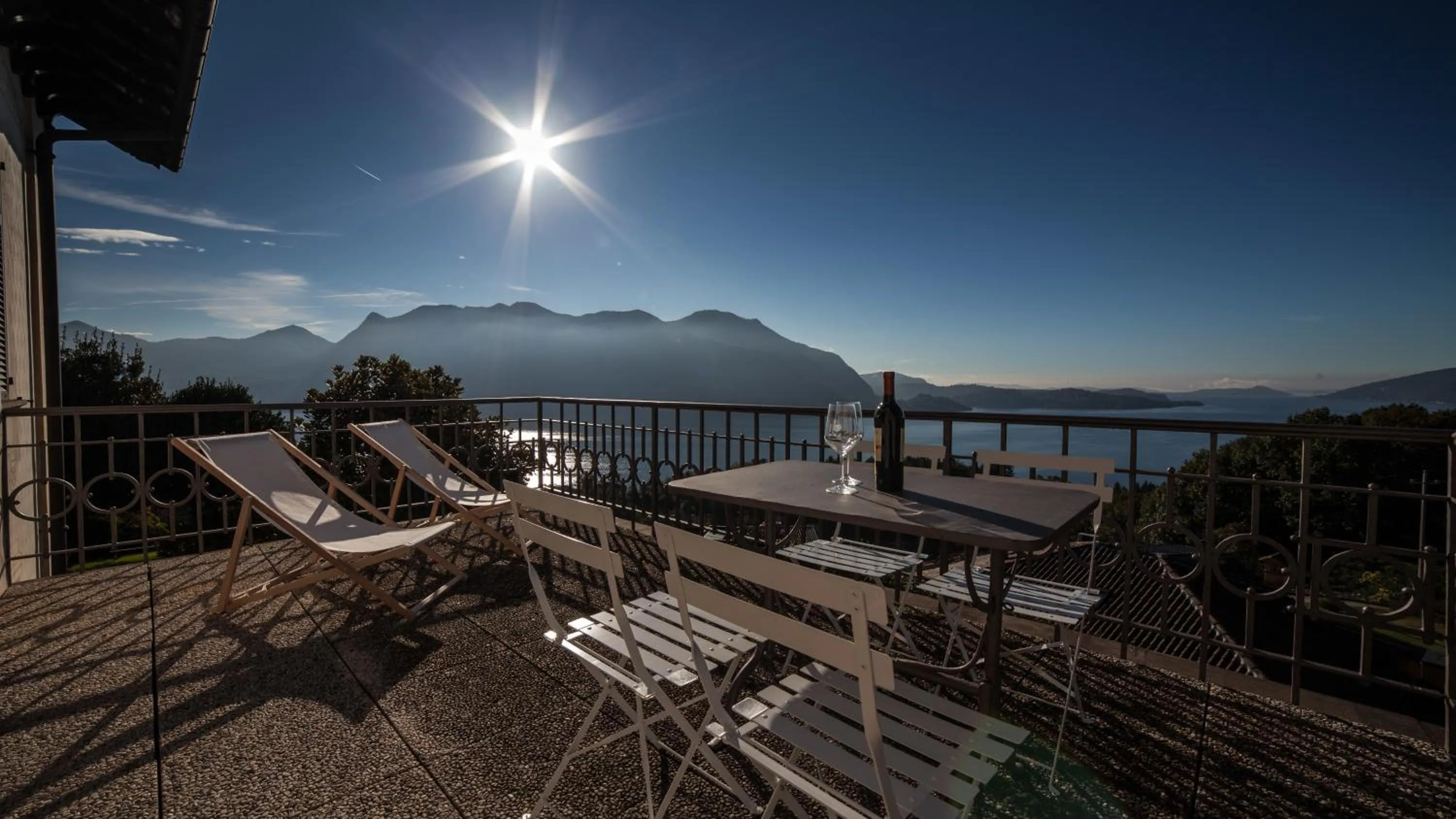 Balcony/Terrace in Venegoni Maison De Charme