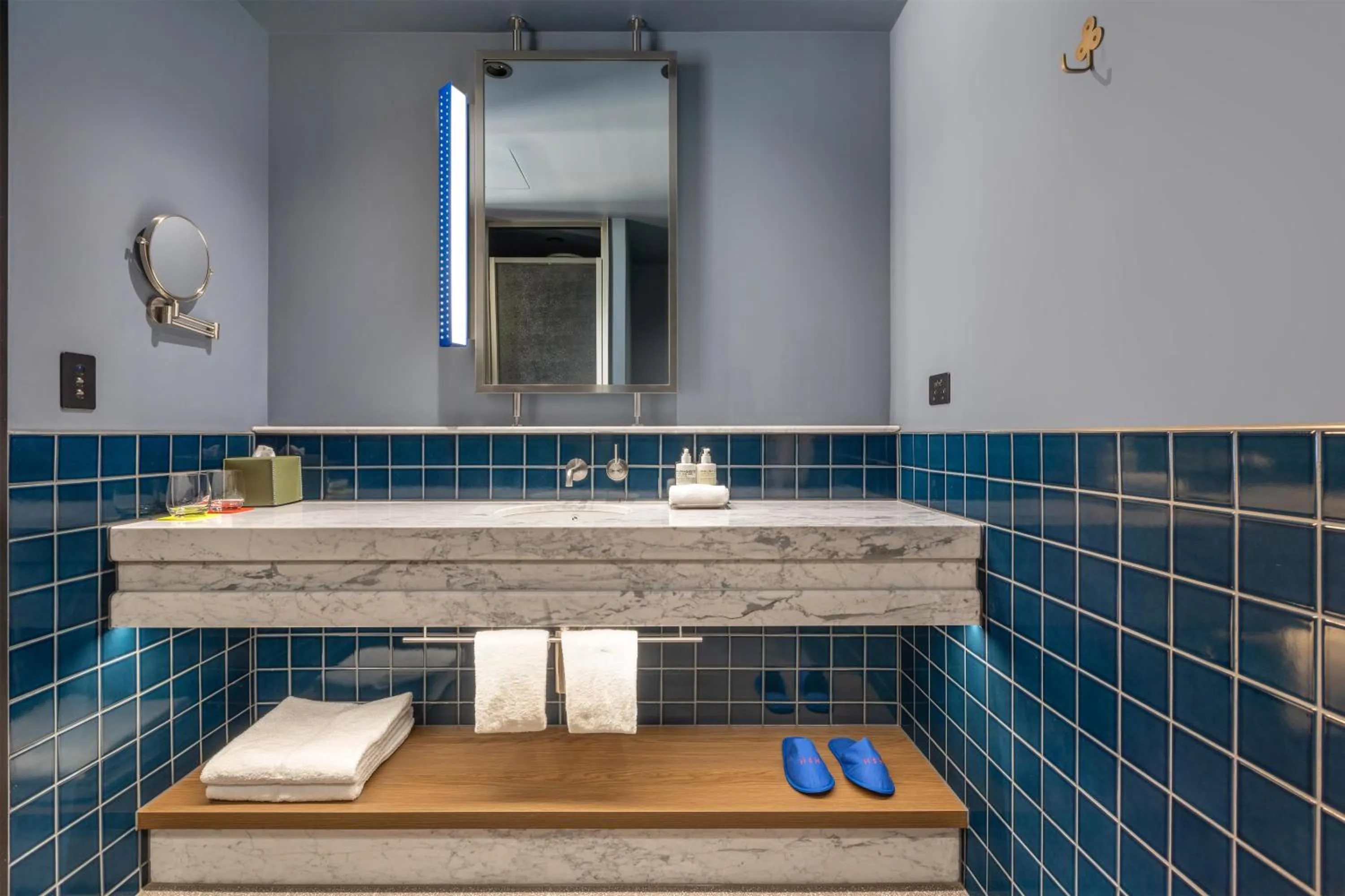 Bathroom in Hannah St Hotel Melbourne