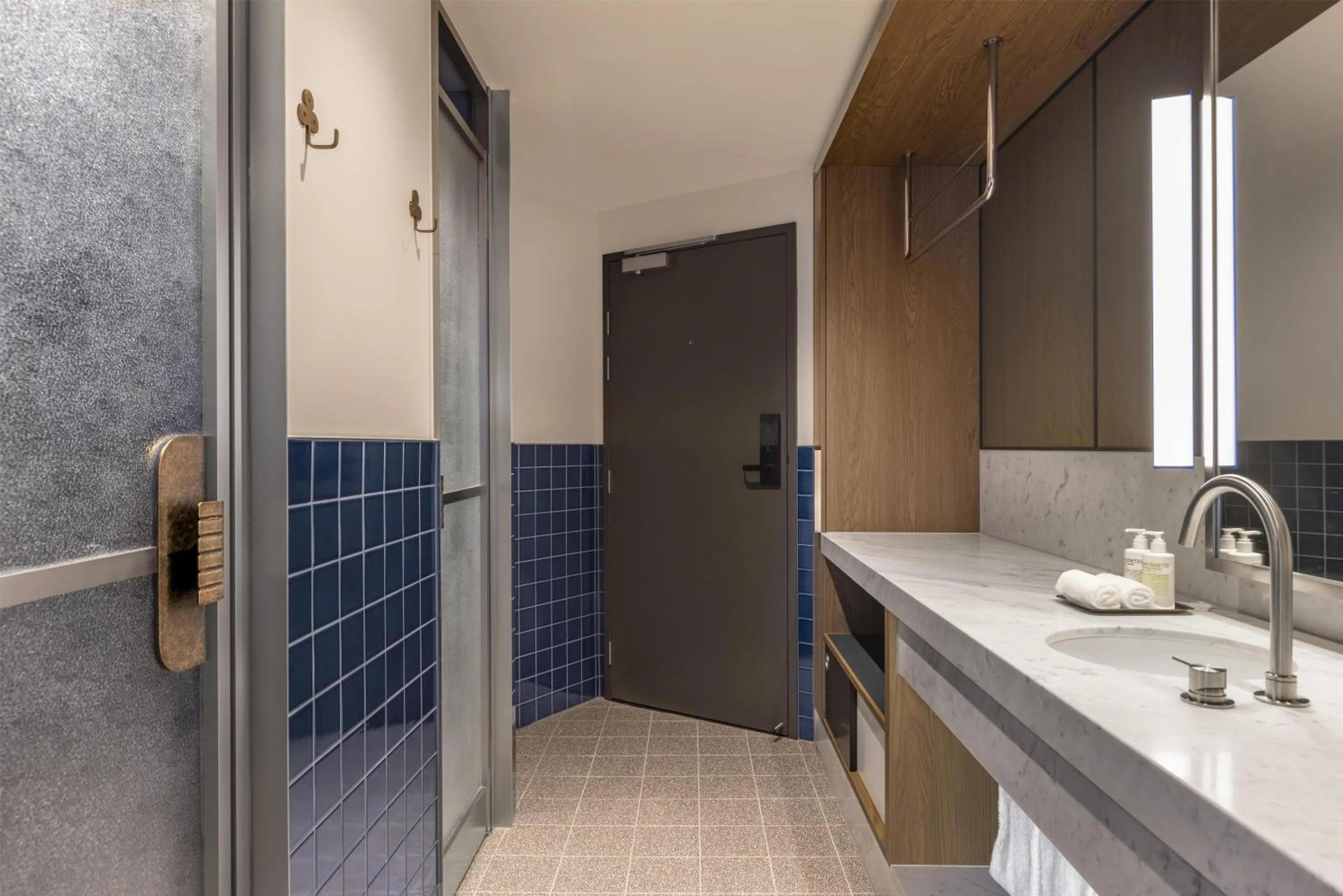 Bathroom in Hannah St Hotel Melbourne