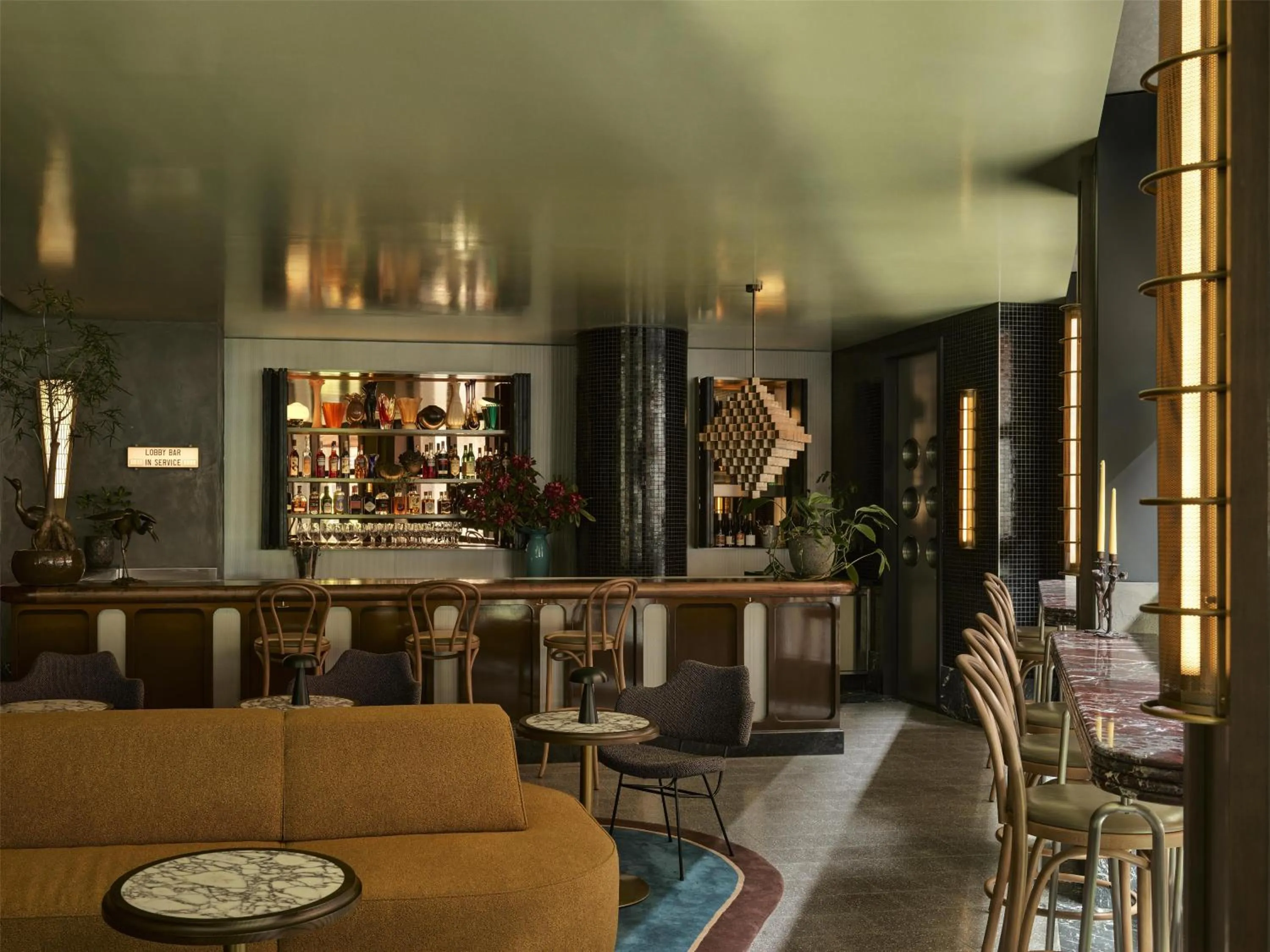 Lounge or bar in Hannah St Hotel Melbourne
