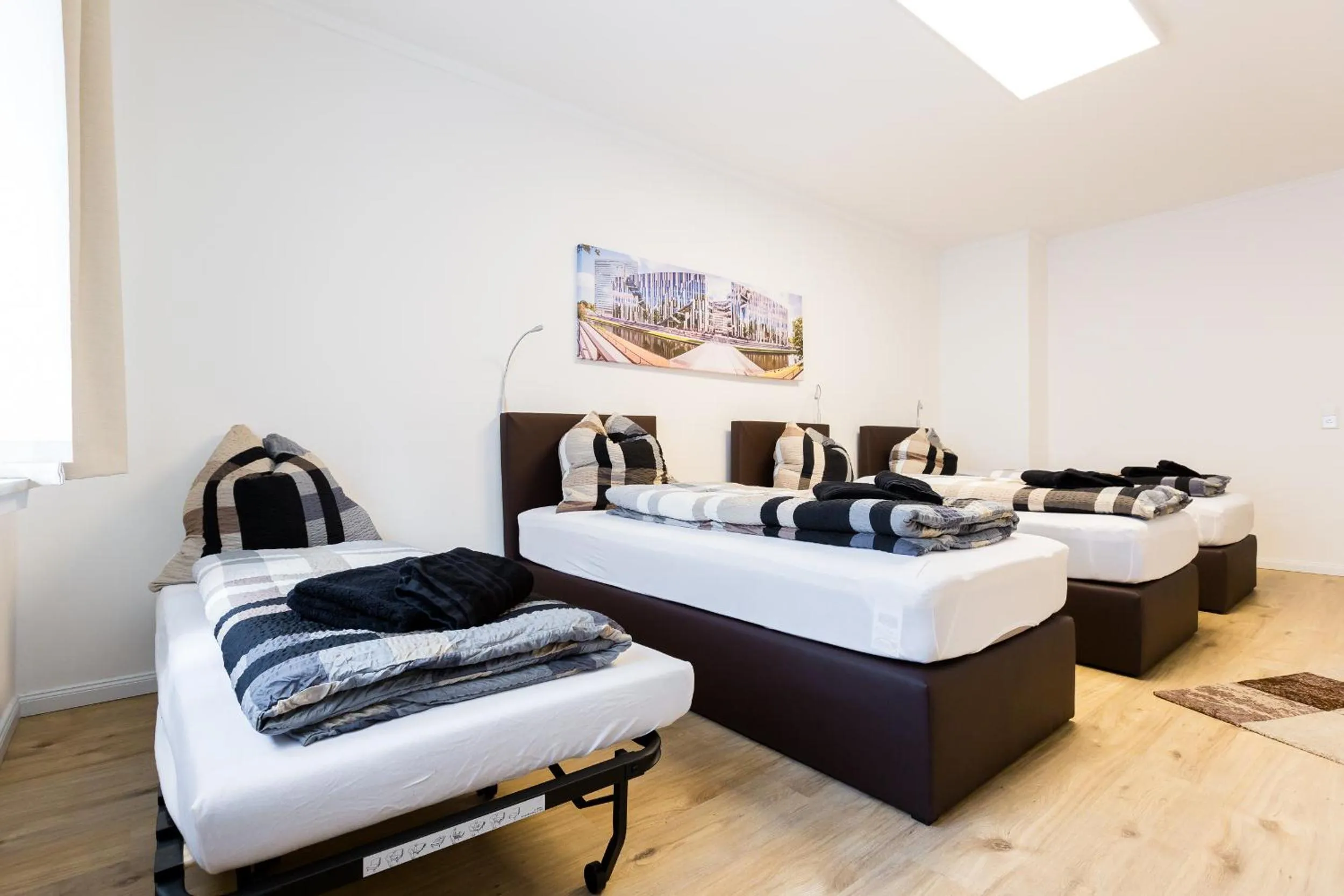 Bedroom, Bed in Centerapartments Tonhallenstraße