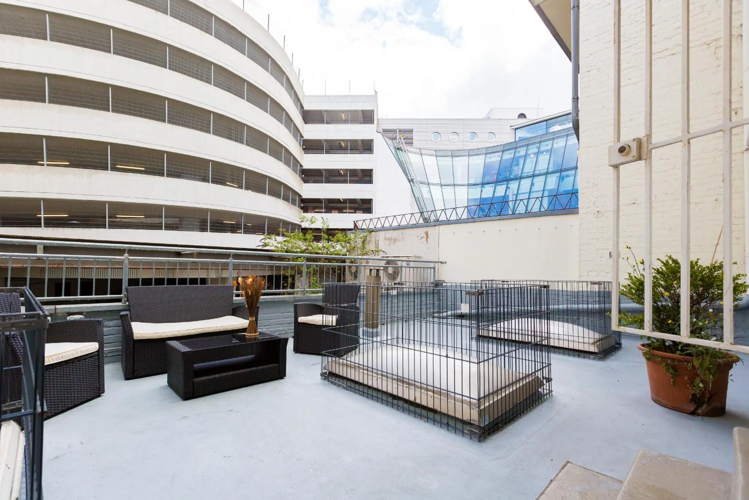 Balcony/Terrace in Centerapartments Tonhallenstraße