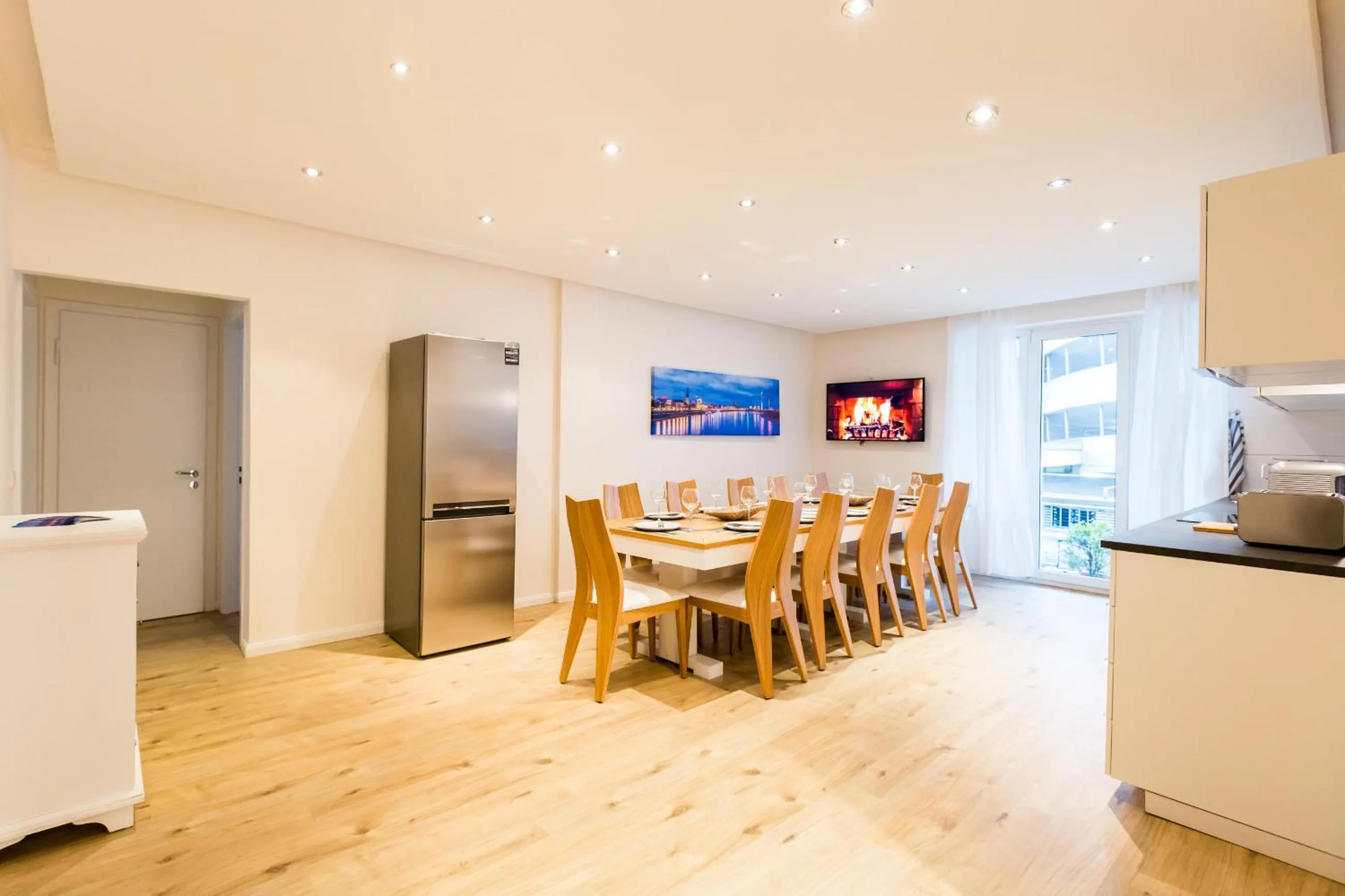 Kitchen or kitchenette in Centerapartments Tonhallenstraße