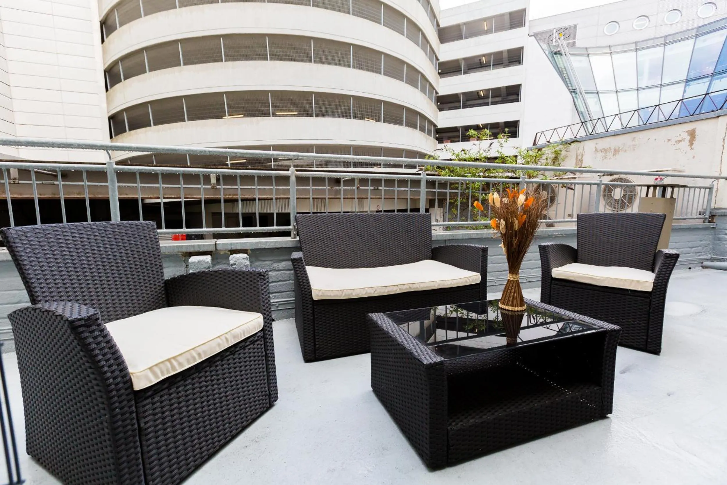 Balcony/Terrace in Centerapartments Tonhallenstraße