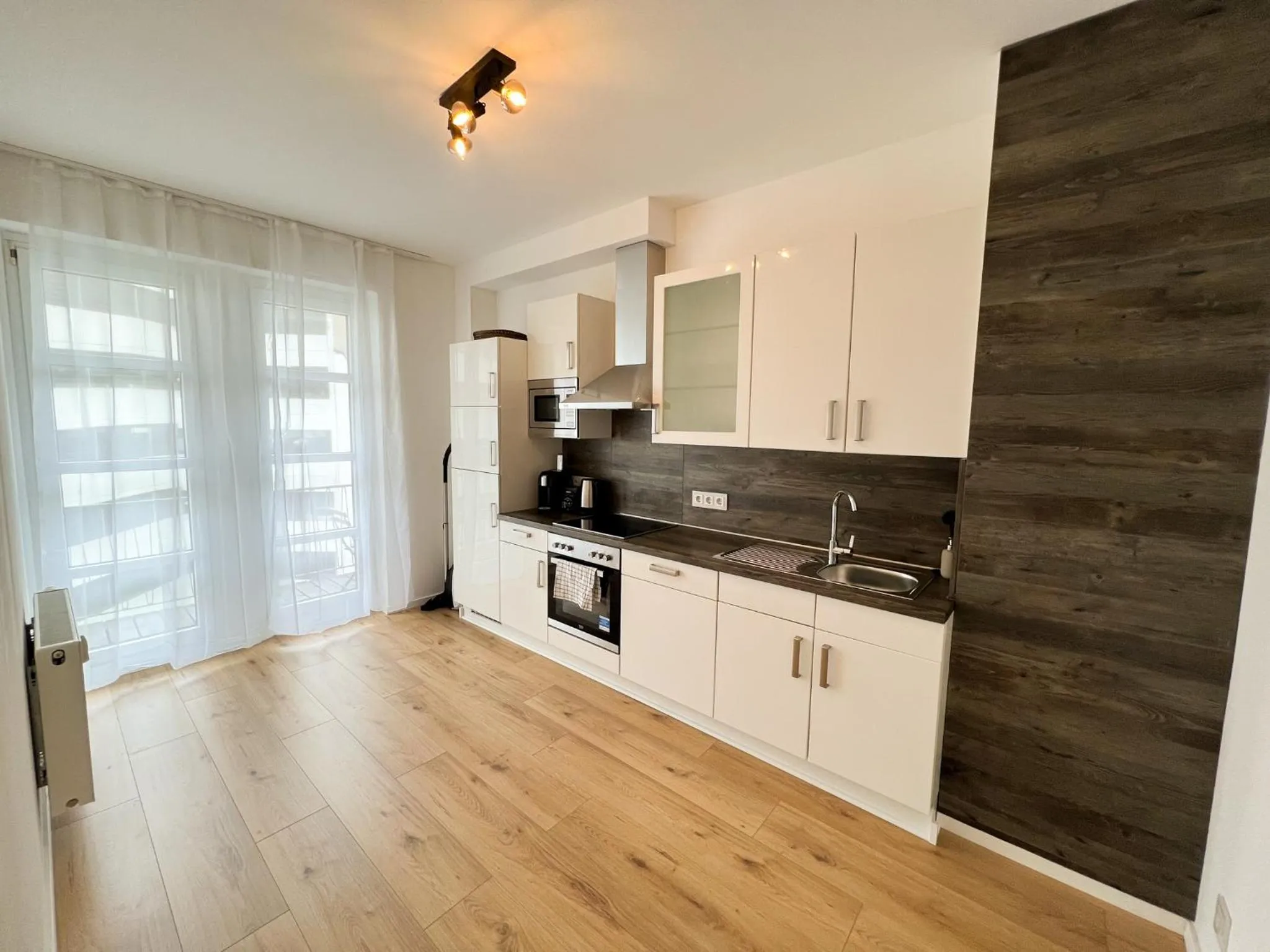 Kitchen or kitchenette in Centerapartments Tonhallenstraße