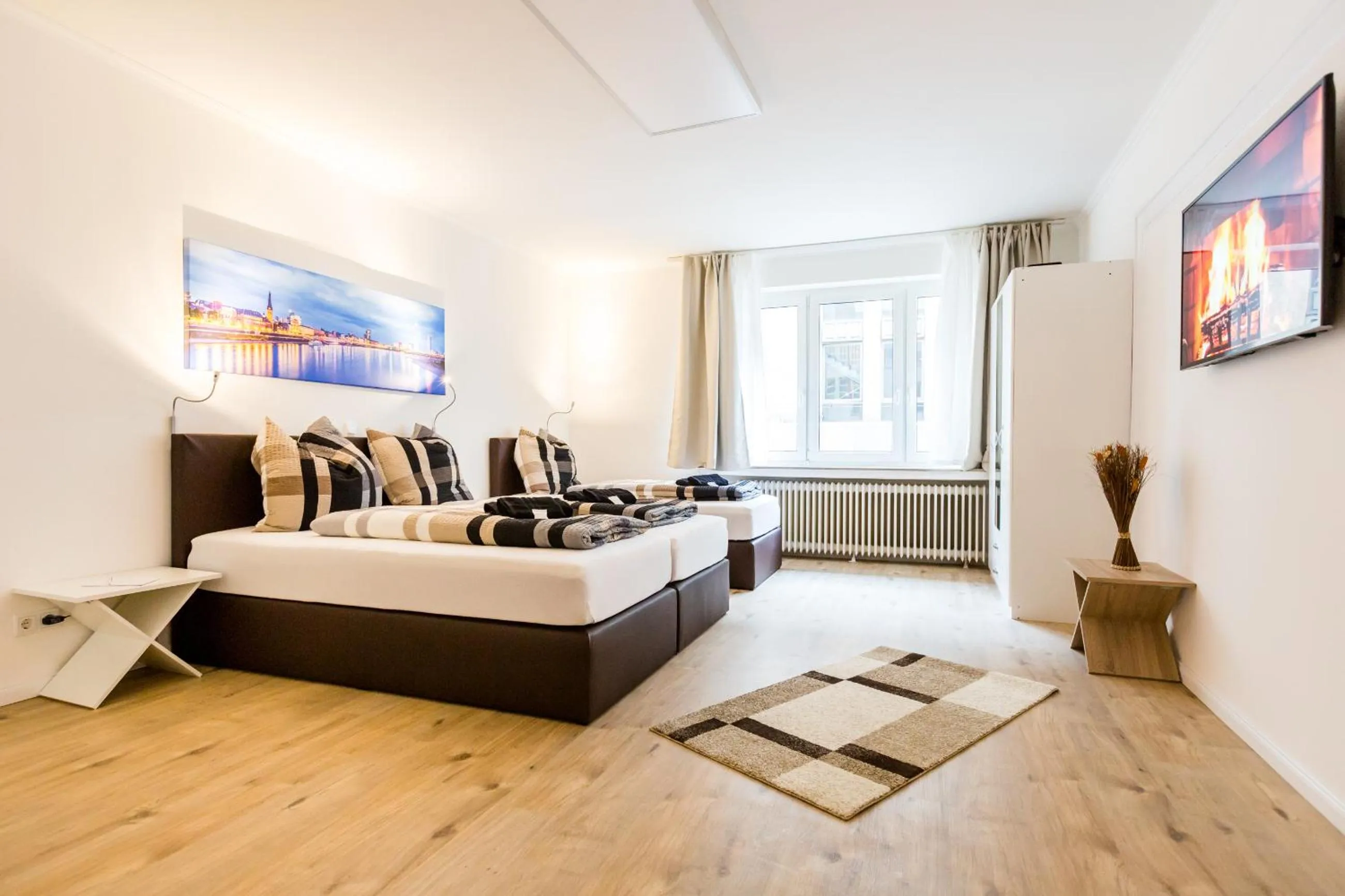 Bedroom, Bed in Centerapartments Tonhallenstraße