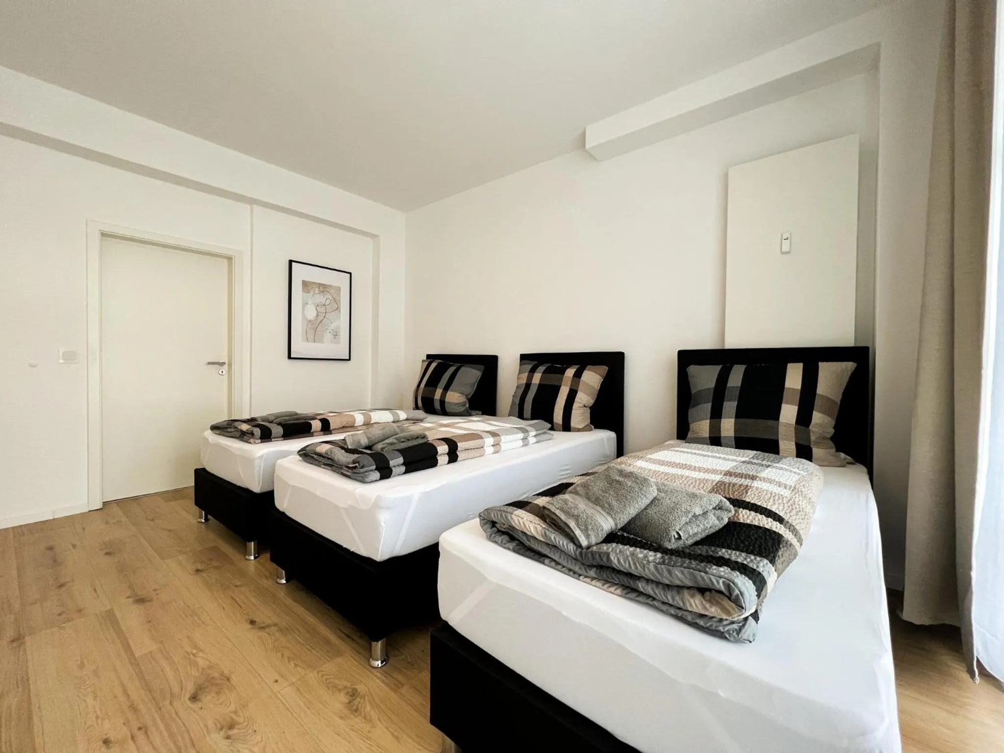 Bed in Centerapartments Tonhallenstraße