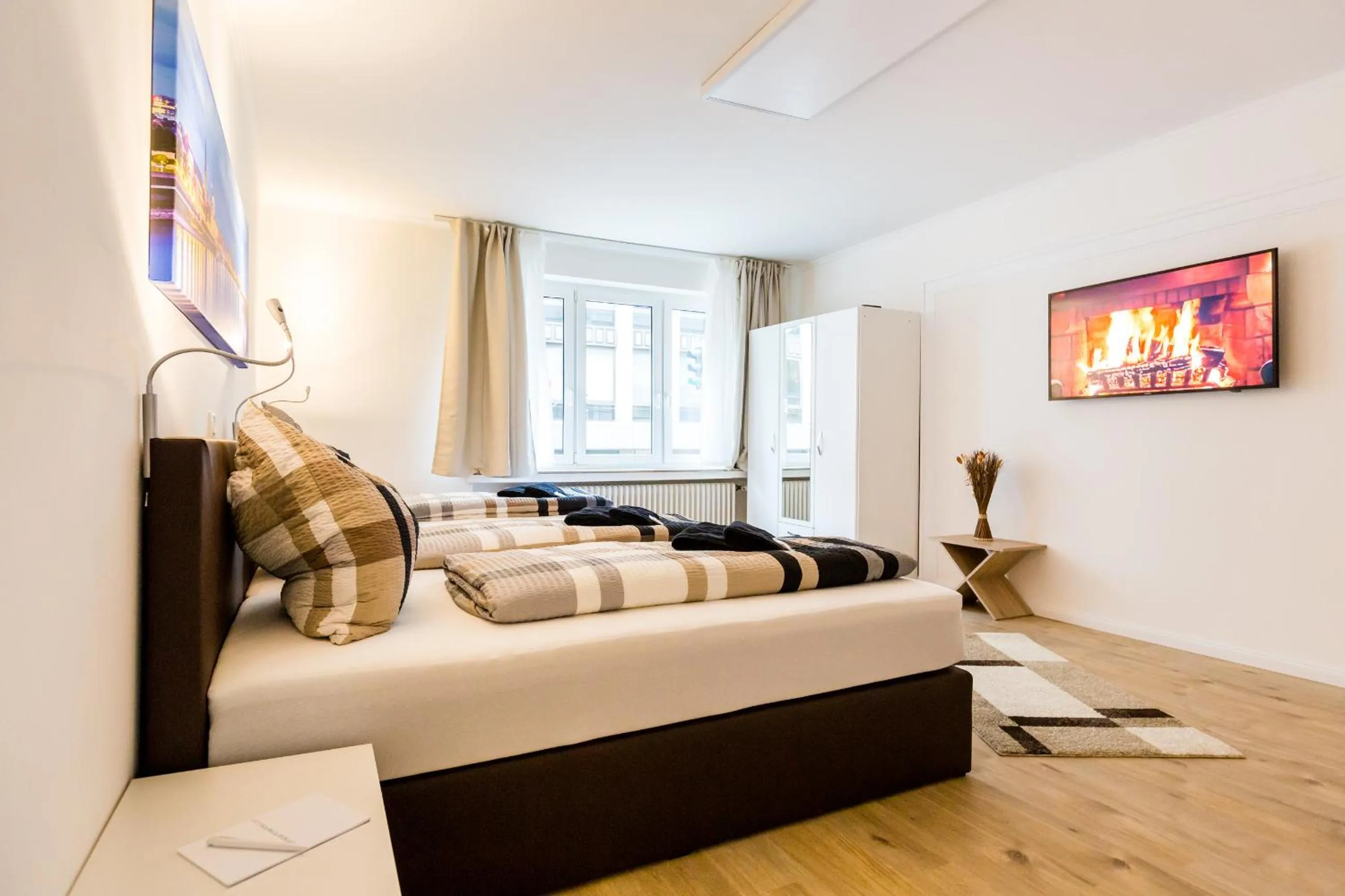 Bedroom in Centerapartments Tonhallenstraße