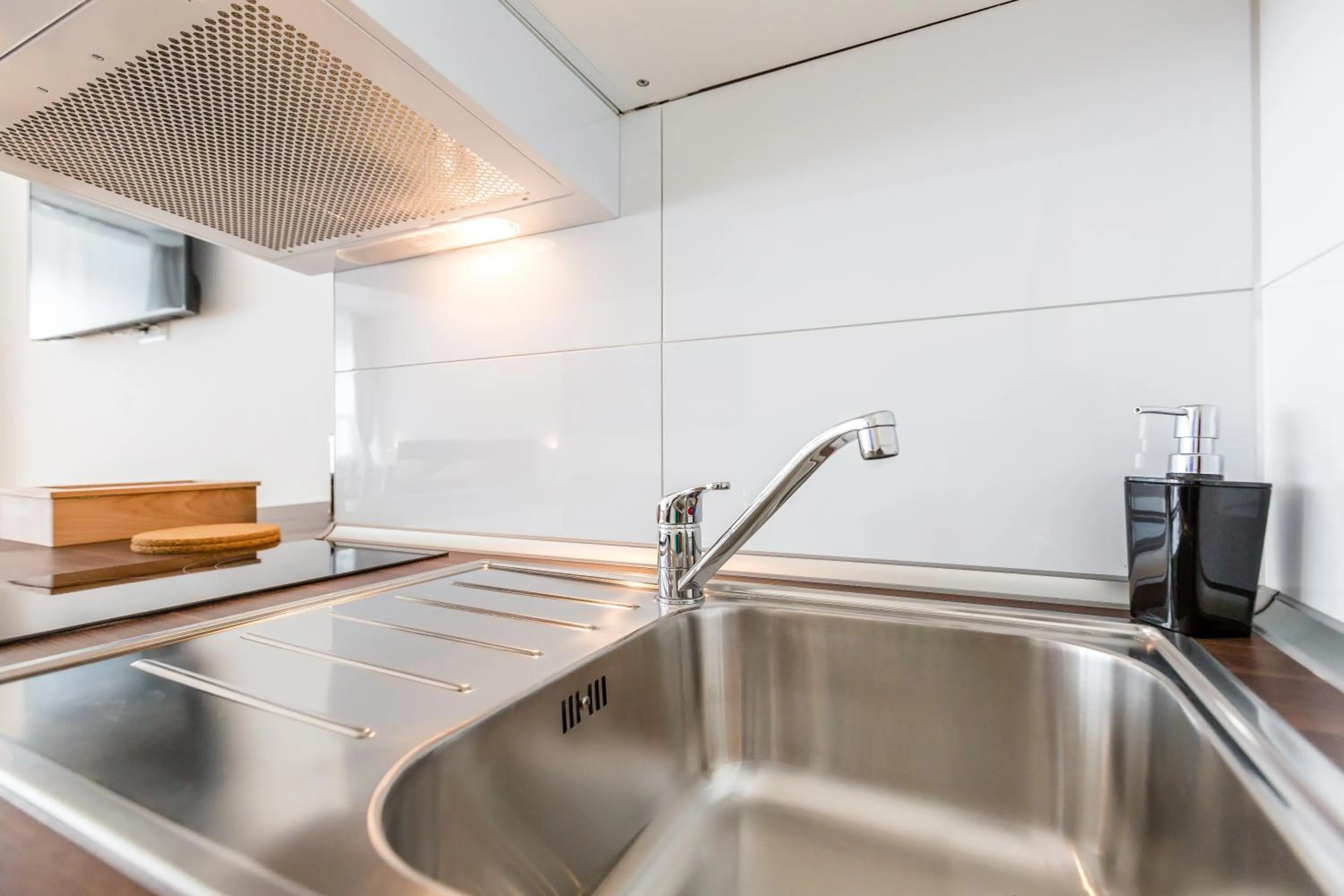 Kitchen or kitchenette in Centerapartments Tonhallenstraße