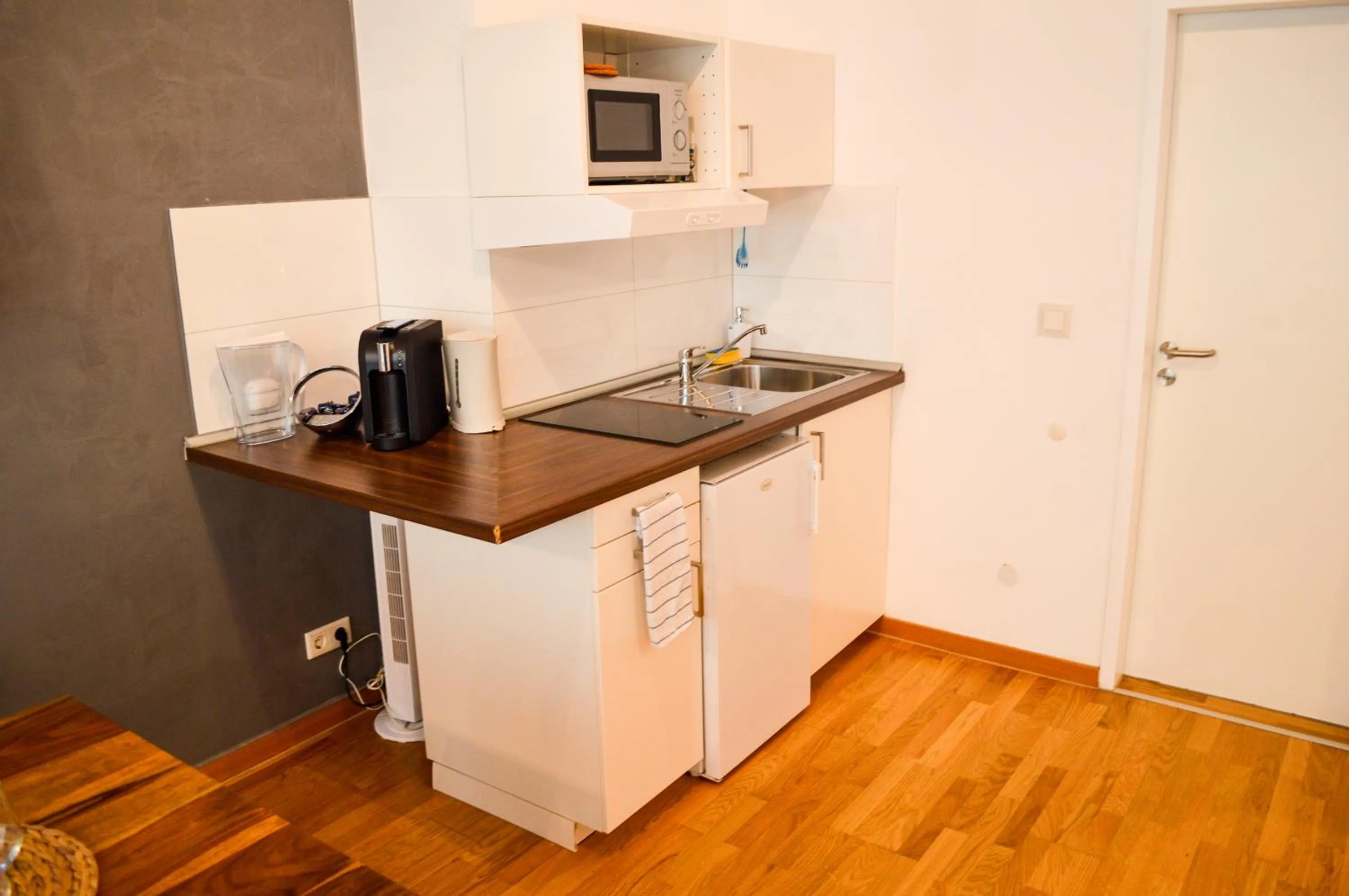 Kitchen or kitchenette in Centerapartments Tonhallenstraße