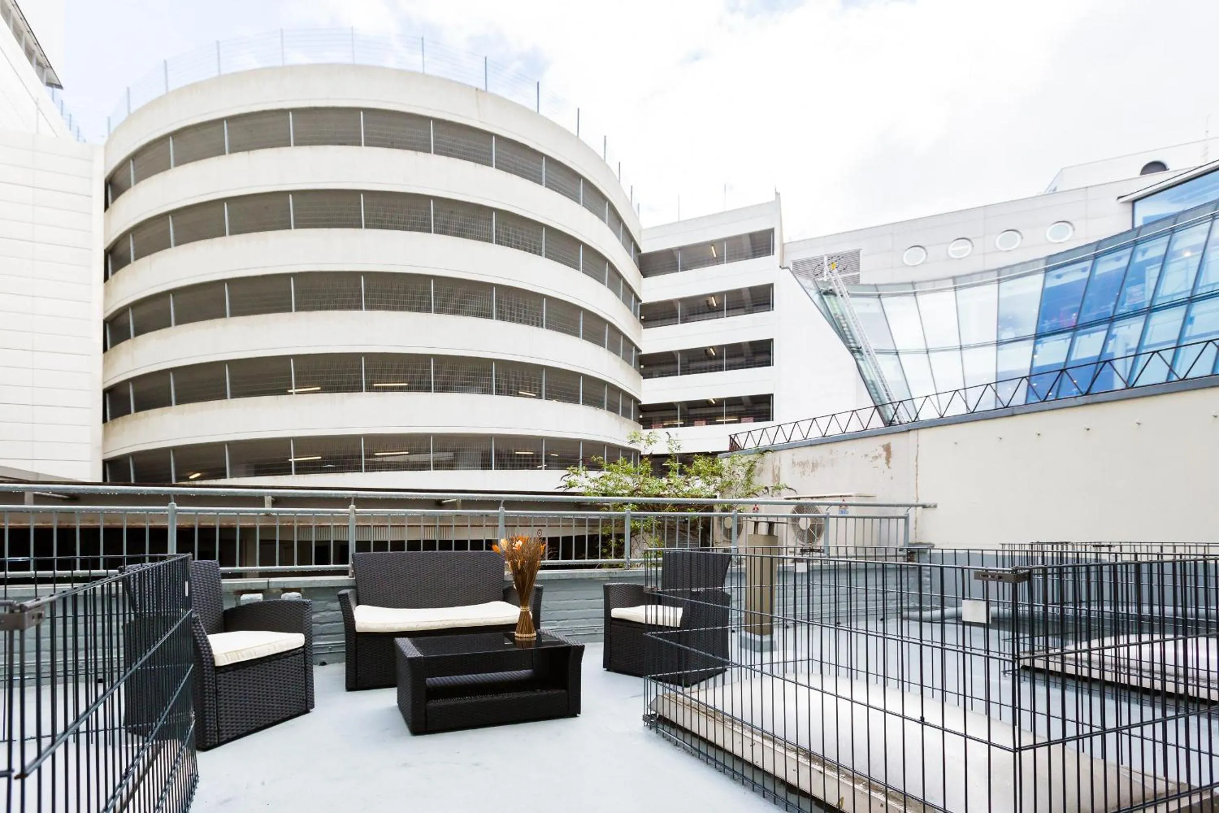 Balcony/Terrace in Centerapartments Tonhallenstraße