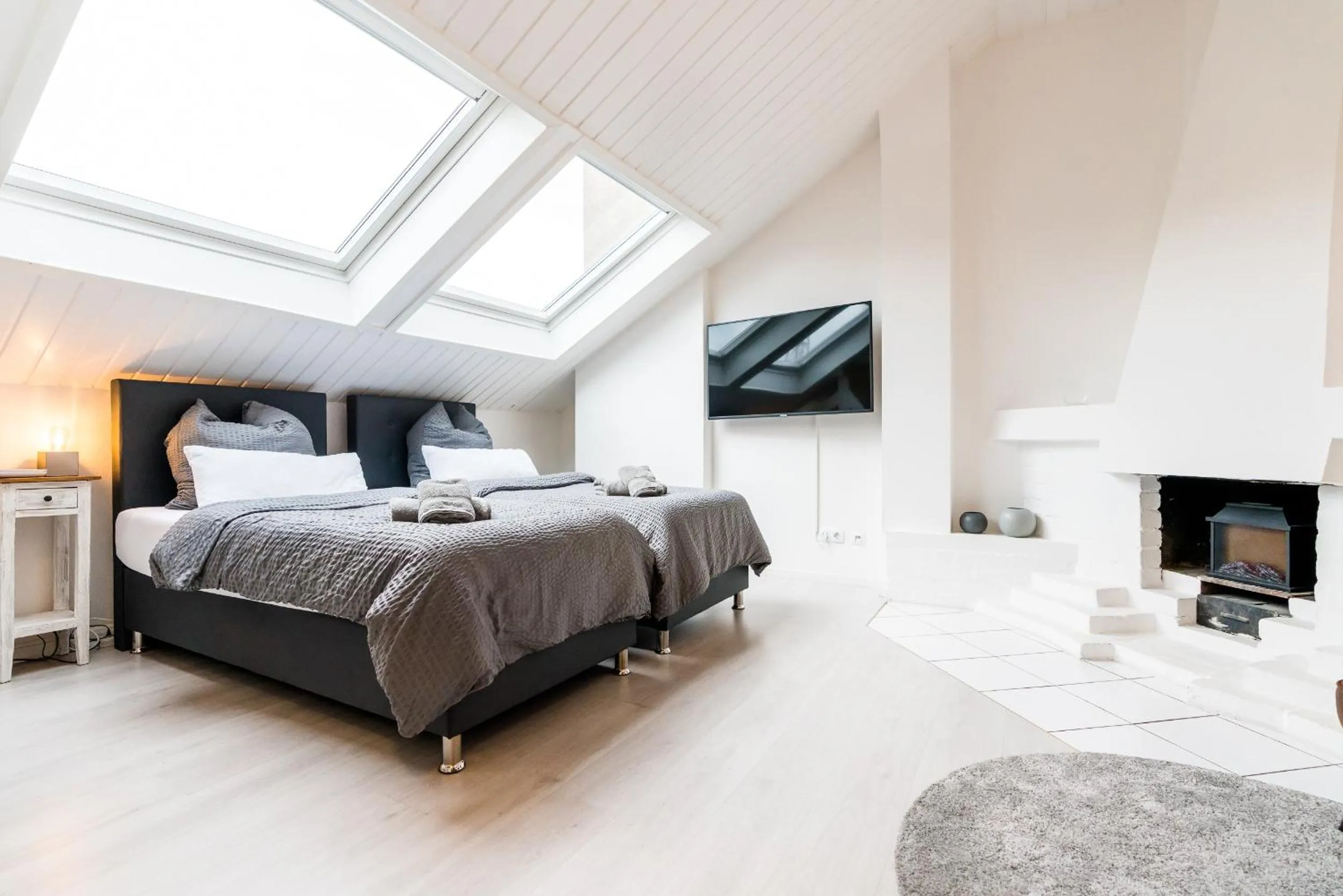 Bed in Centerapartments Tonhallenstraße