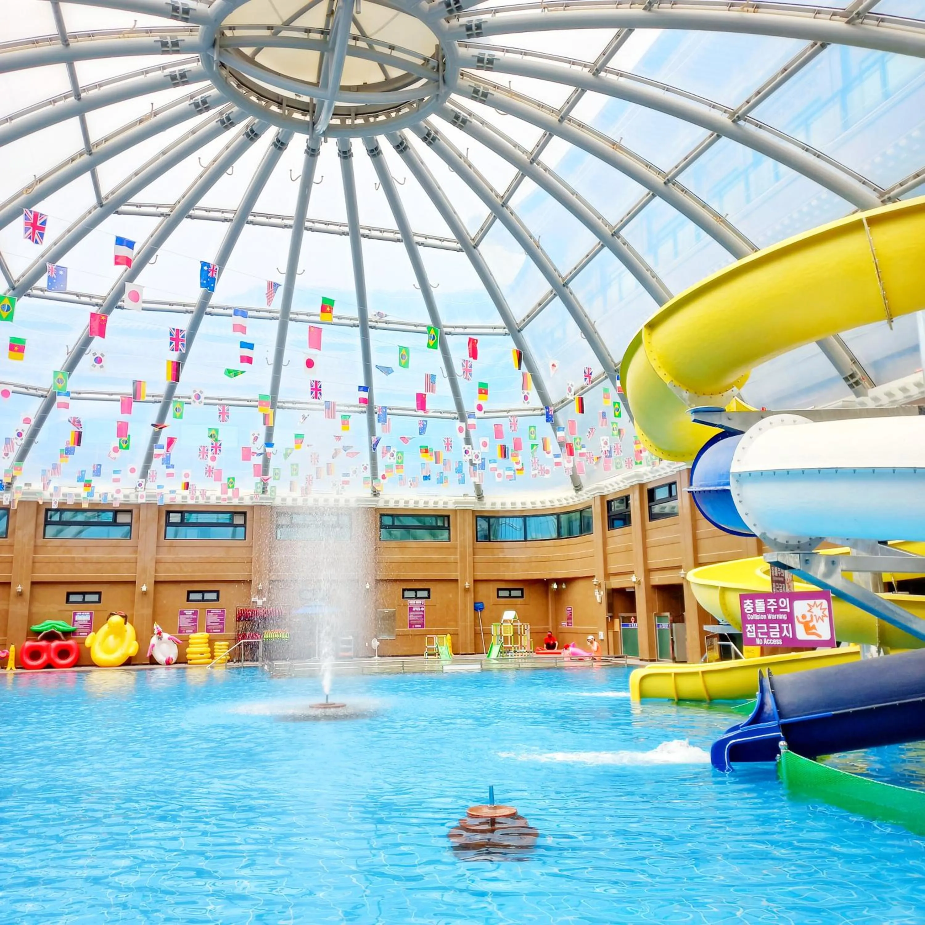 Aqua park in Taebaek Hotel