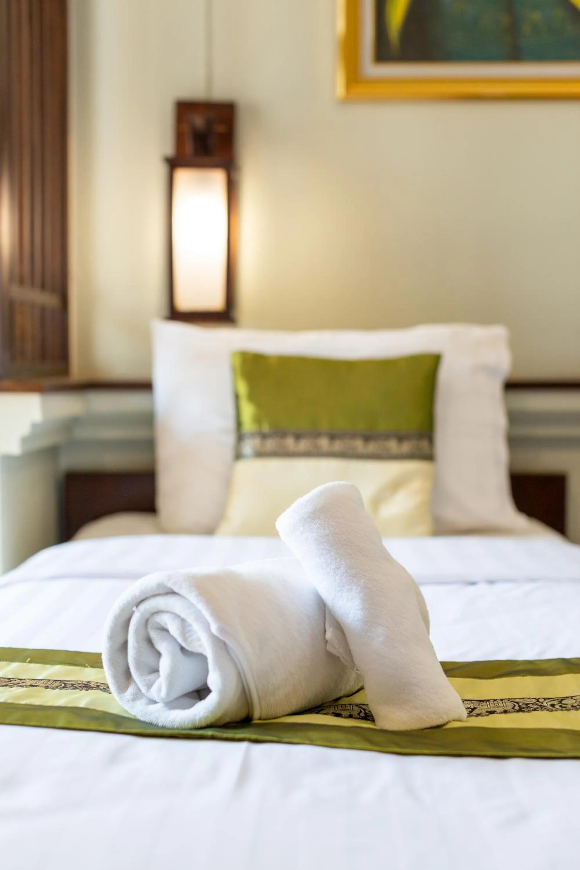 Bed in Huen Hug Chiang Mai