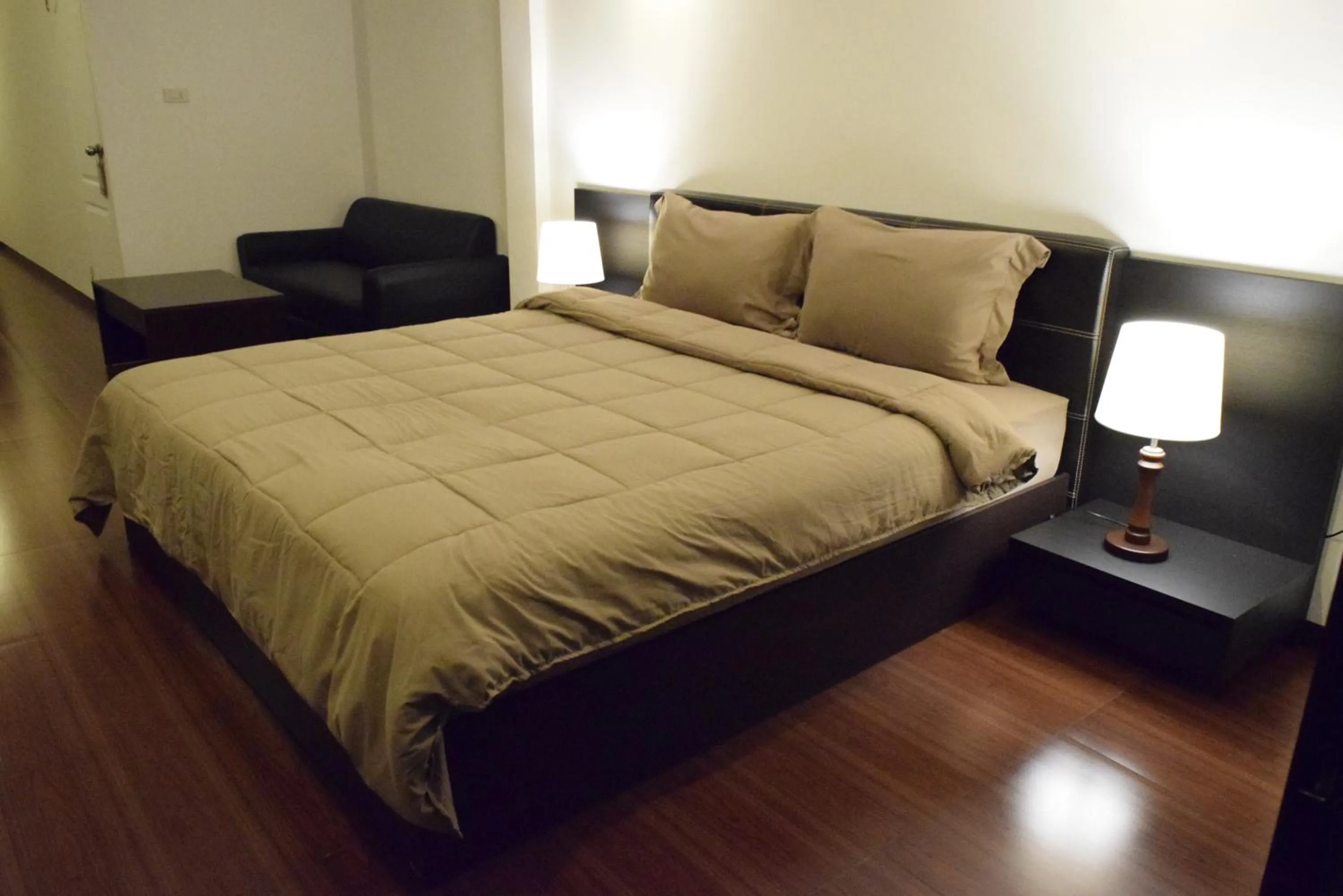 Bed in Hideaway Guest House And Bar