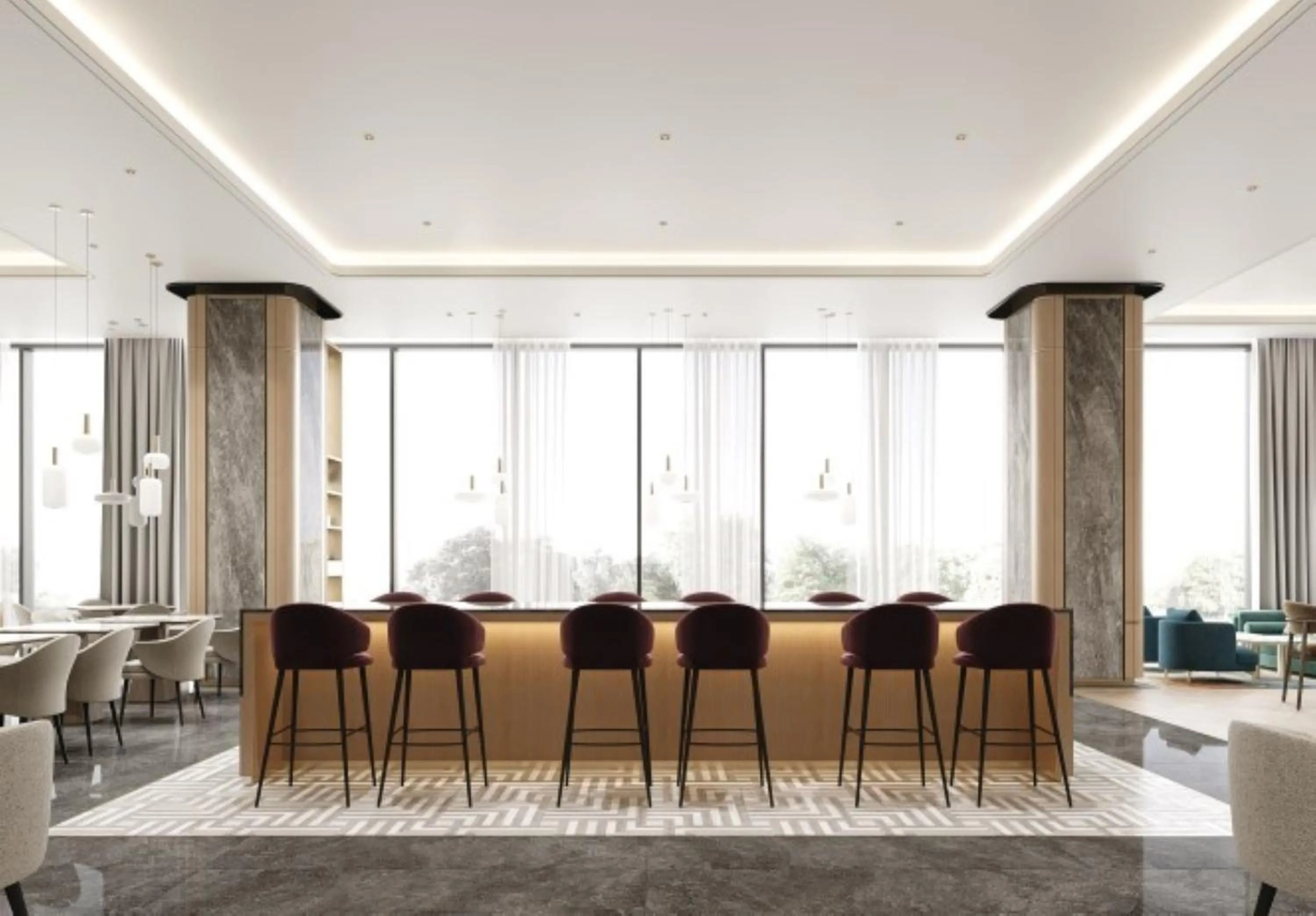 Restaurant/places to eat in Crowne Plaza Dushanbe by IHG