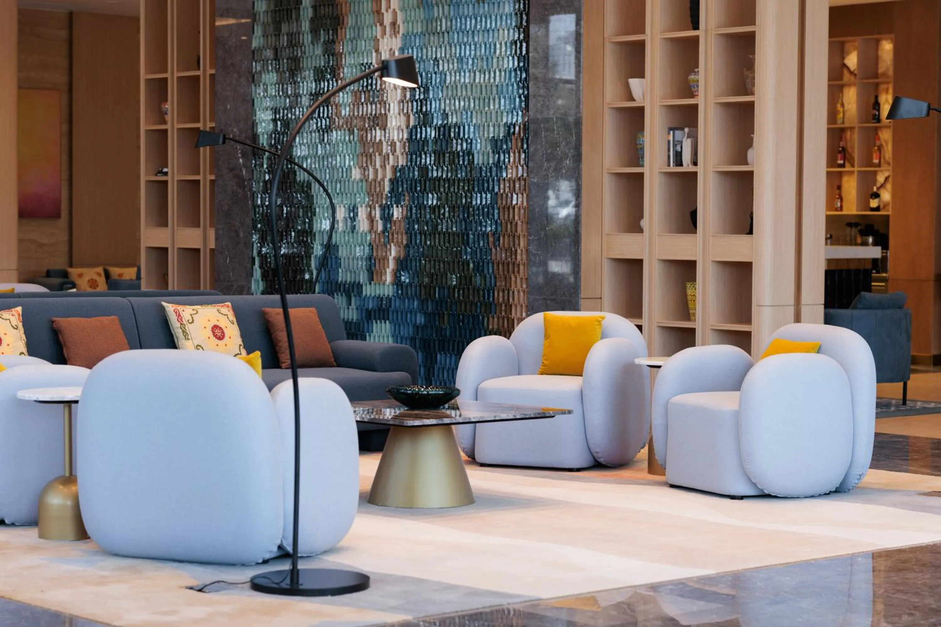 Lobby or reception in Crowne Plaza Dushanbe by IHG