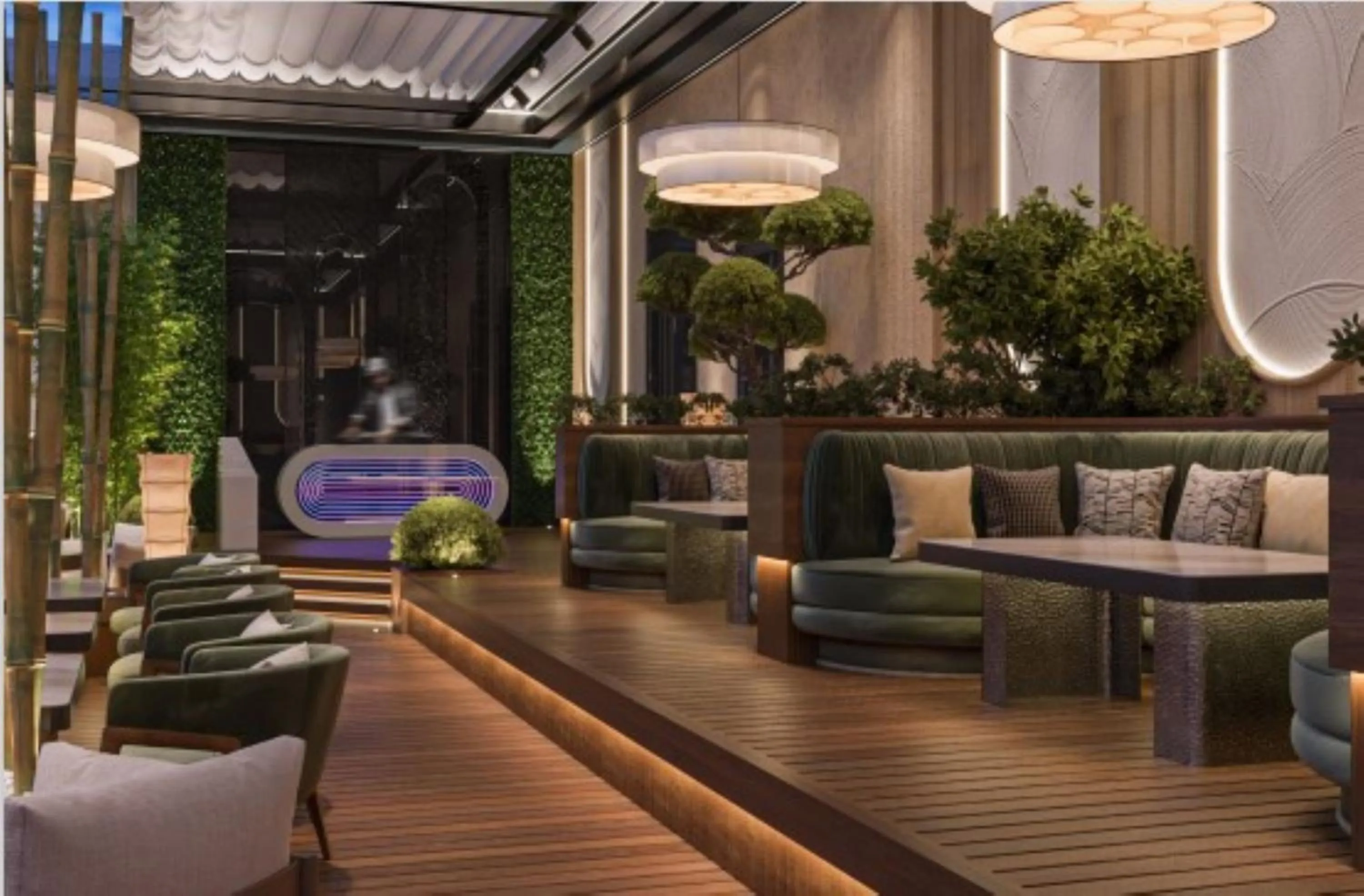 Lounge or bar in Crowne Plaza Dushanbe by IHG