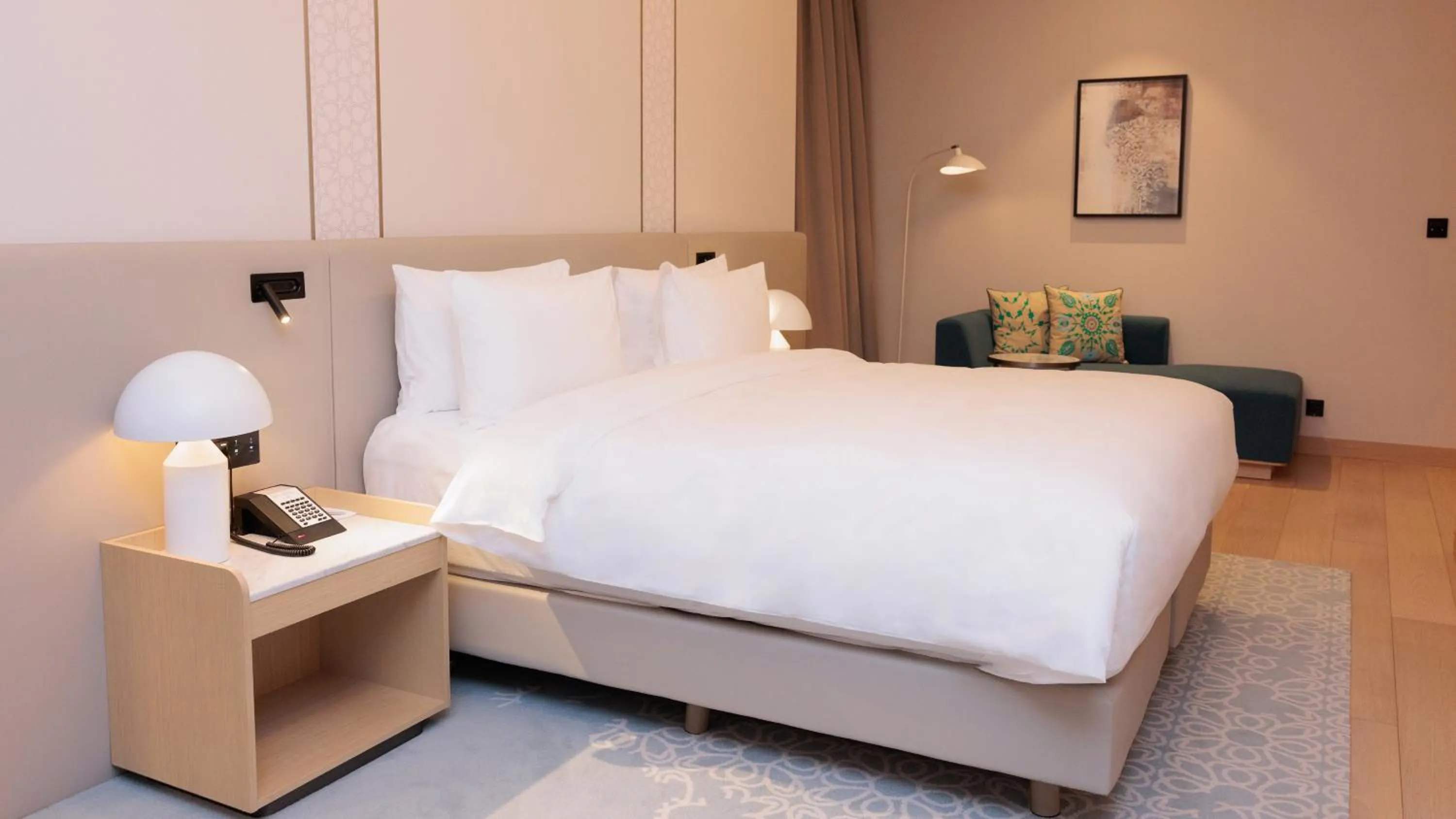 Bed in Crowne Plaza Dushanbe by IHG