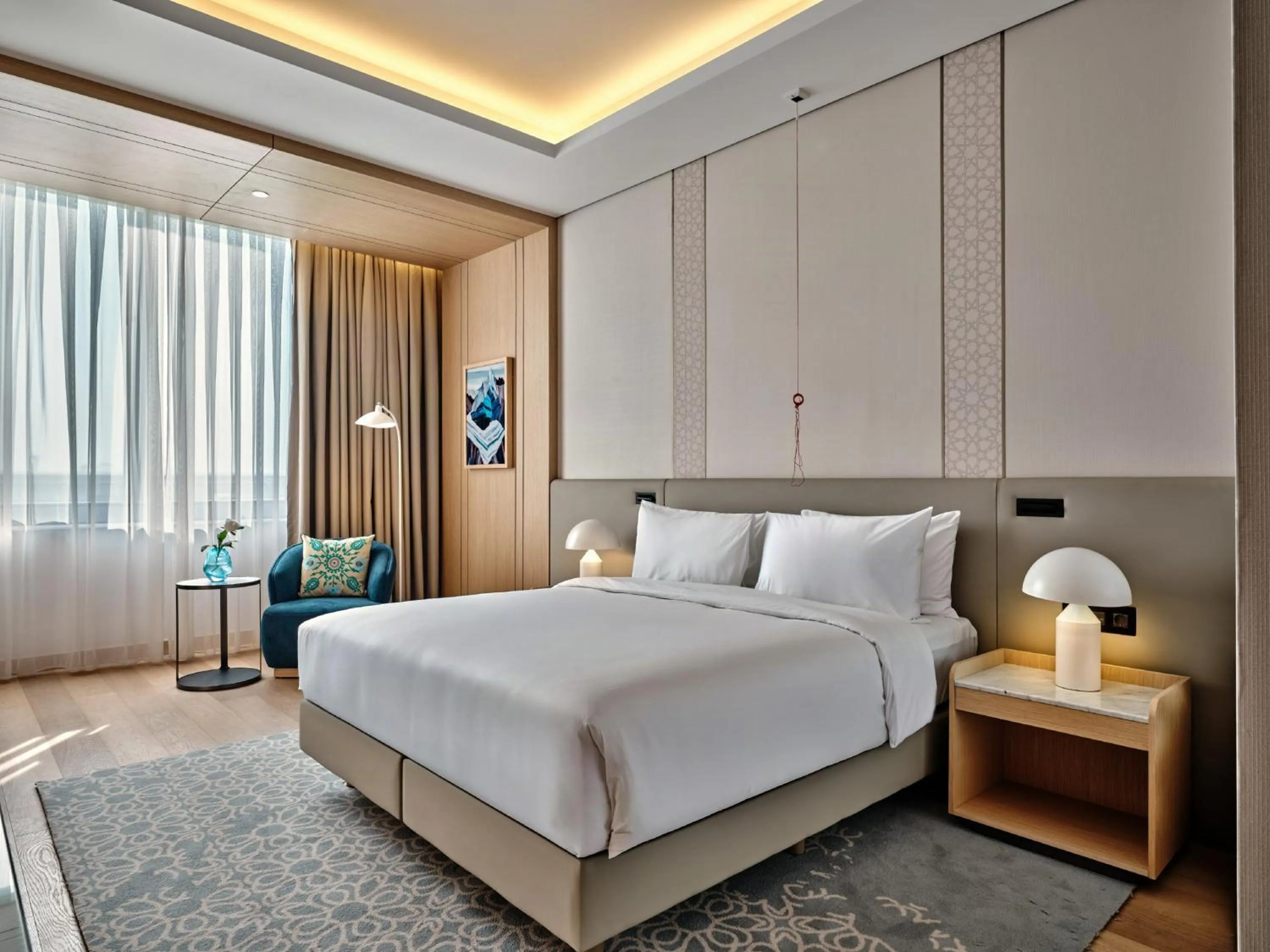 Photo of the whole room, Bed in Crowne Plaza Dushanbe by IHG