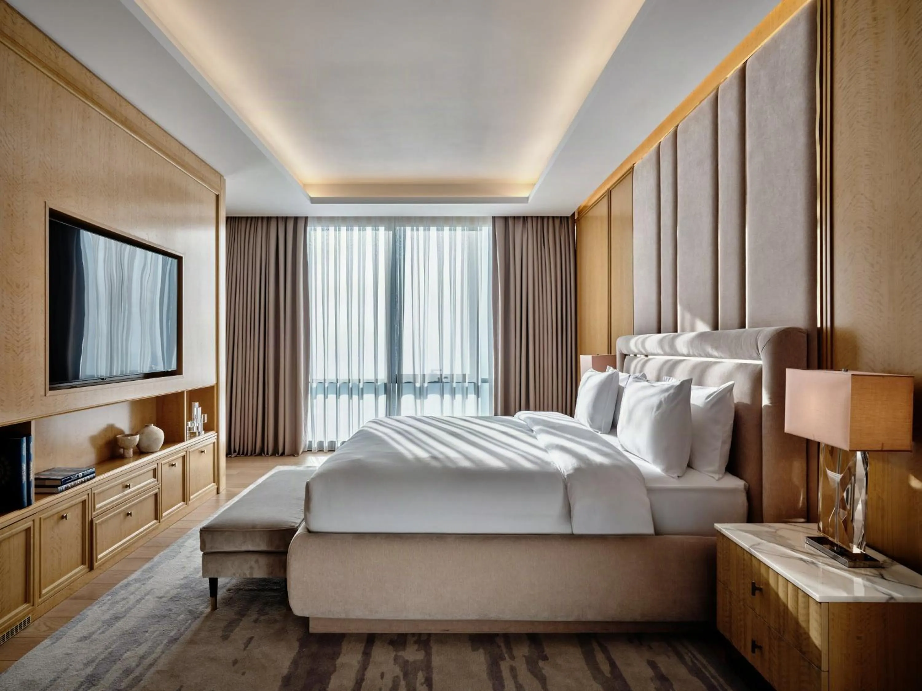 Bedroom, Bed in Crowne Plaza Dushanbe by IHG