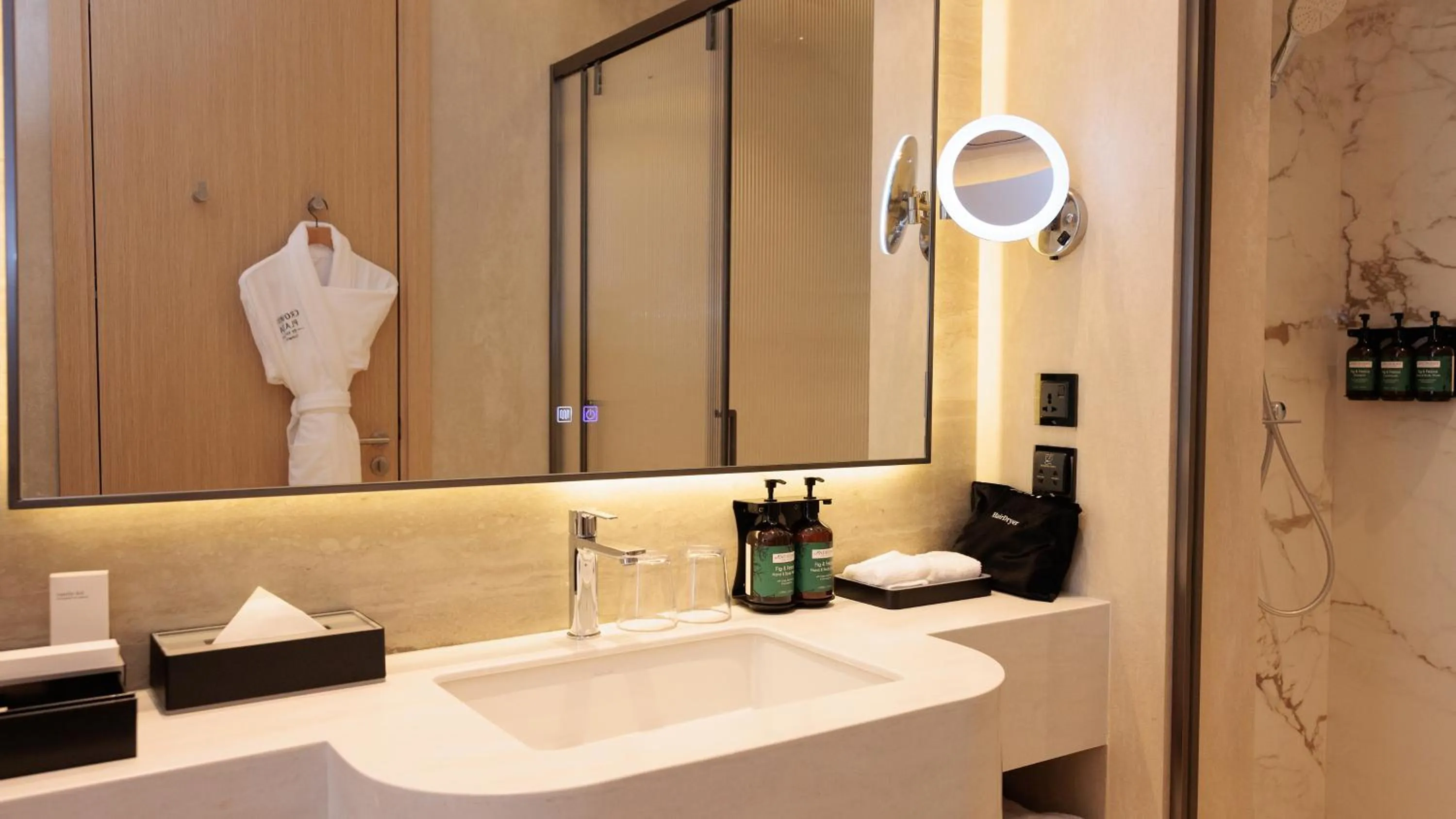 Bathroom in Crowne Plaza Dushanbe by IHG