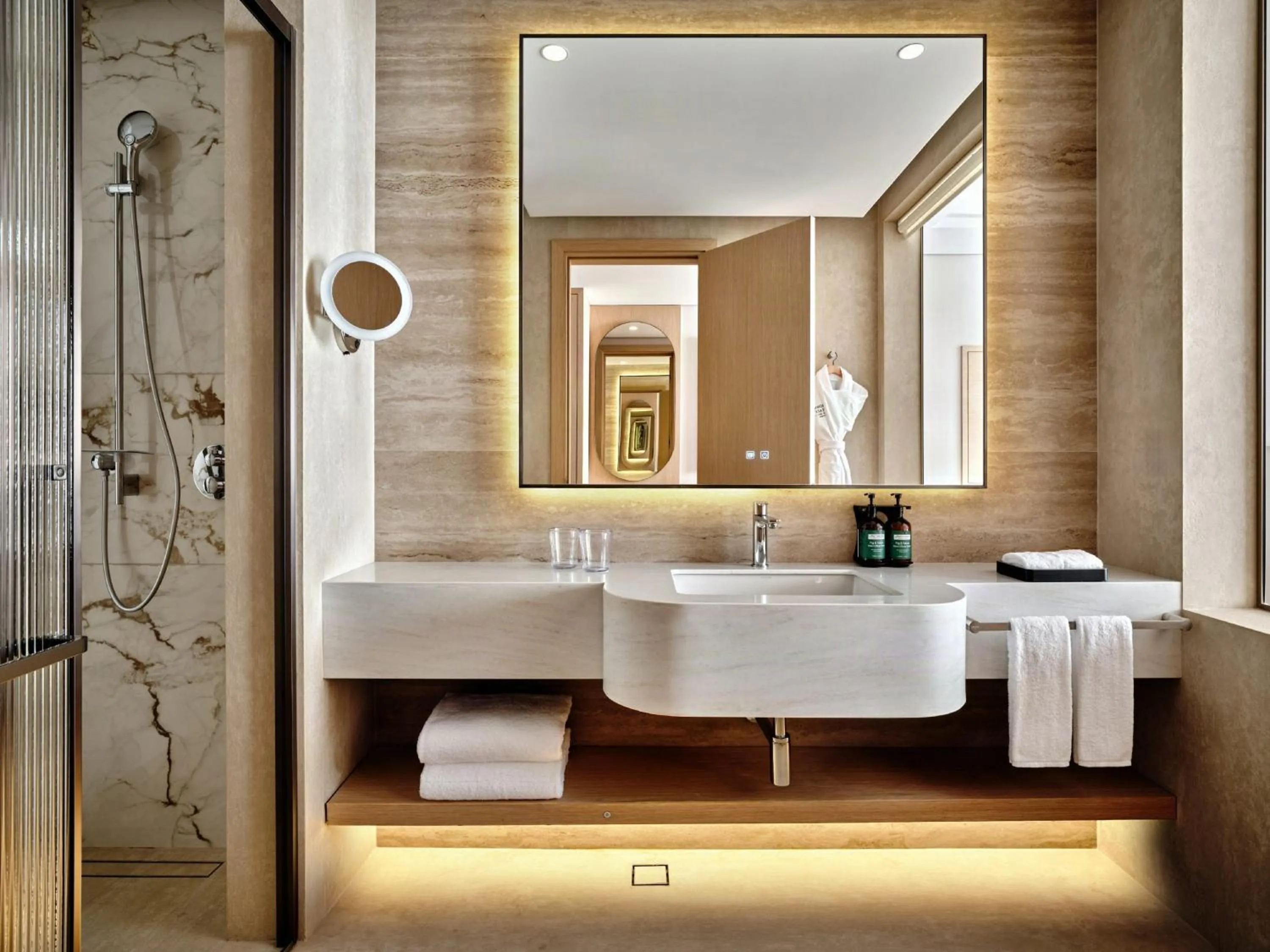 Bathroom in Crowne Plaza Dushanbe by IHG