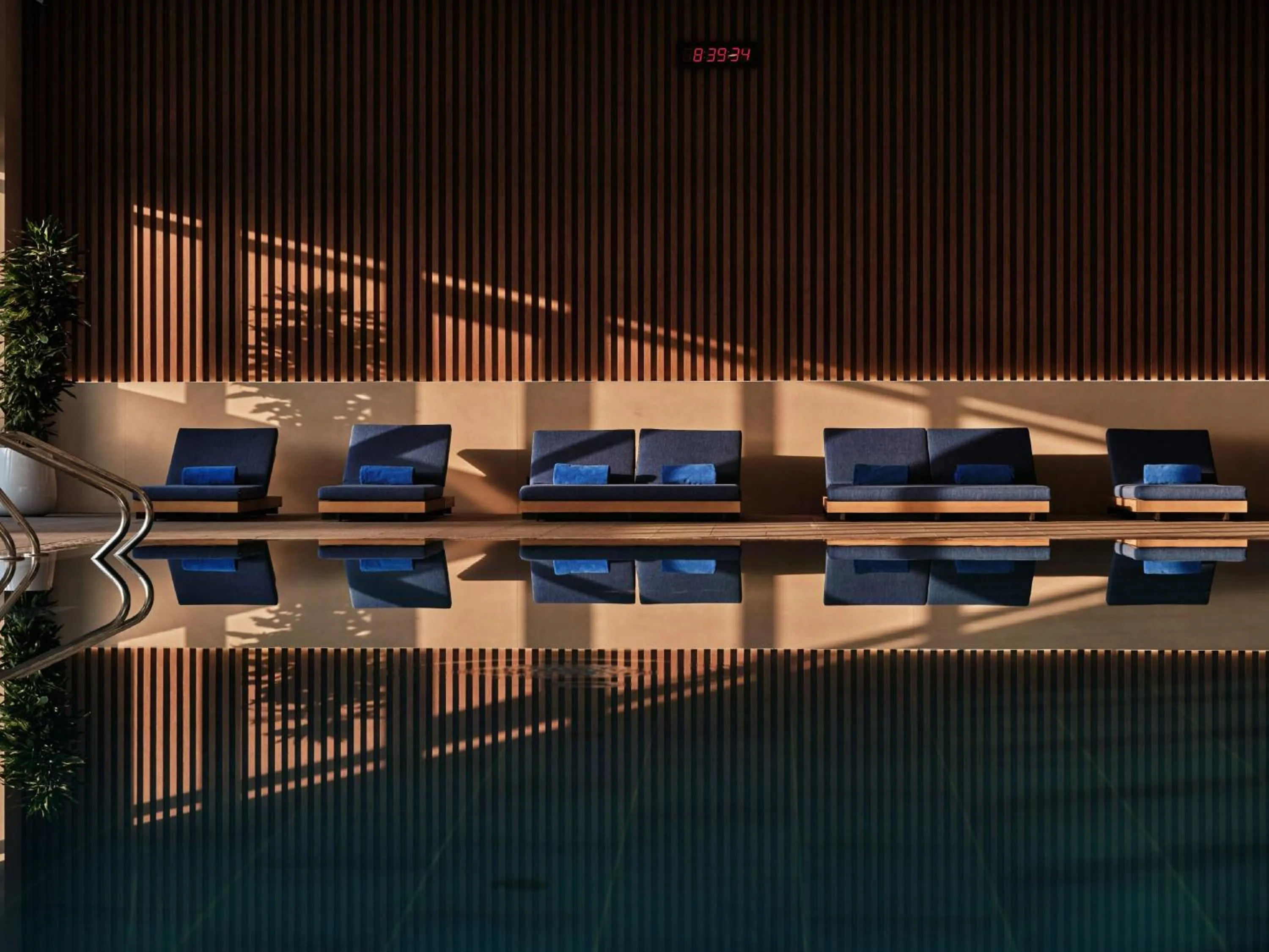 Swimming pool in Crowne Plaza Dushanbe by IHG