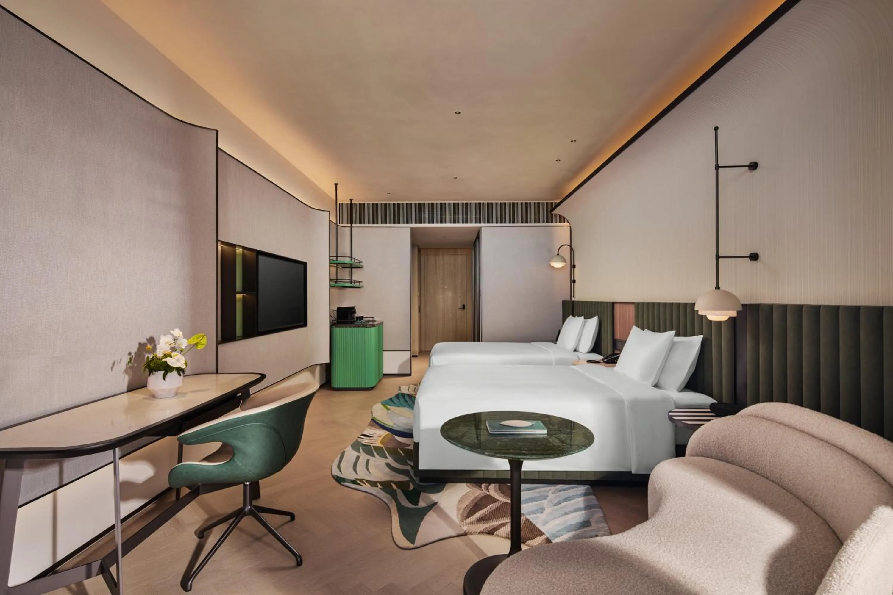 Photo of the whole room in Hotel Indigo Shanghai Harbour City