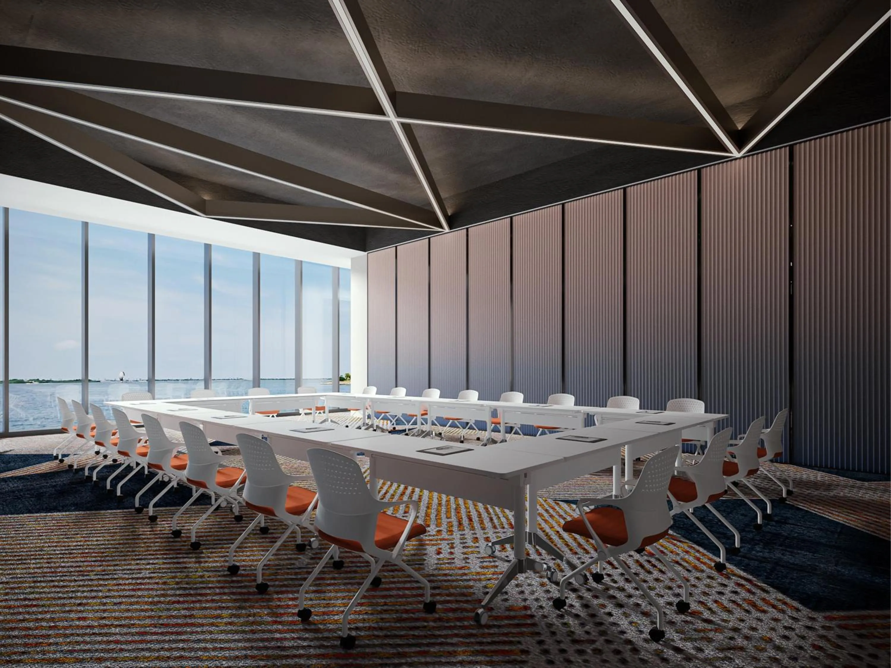 Meeting/conference room in Hotel Indigo Shanghai Harbour City