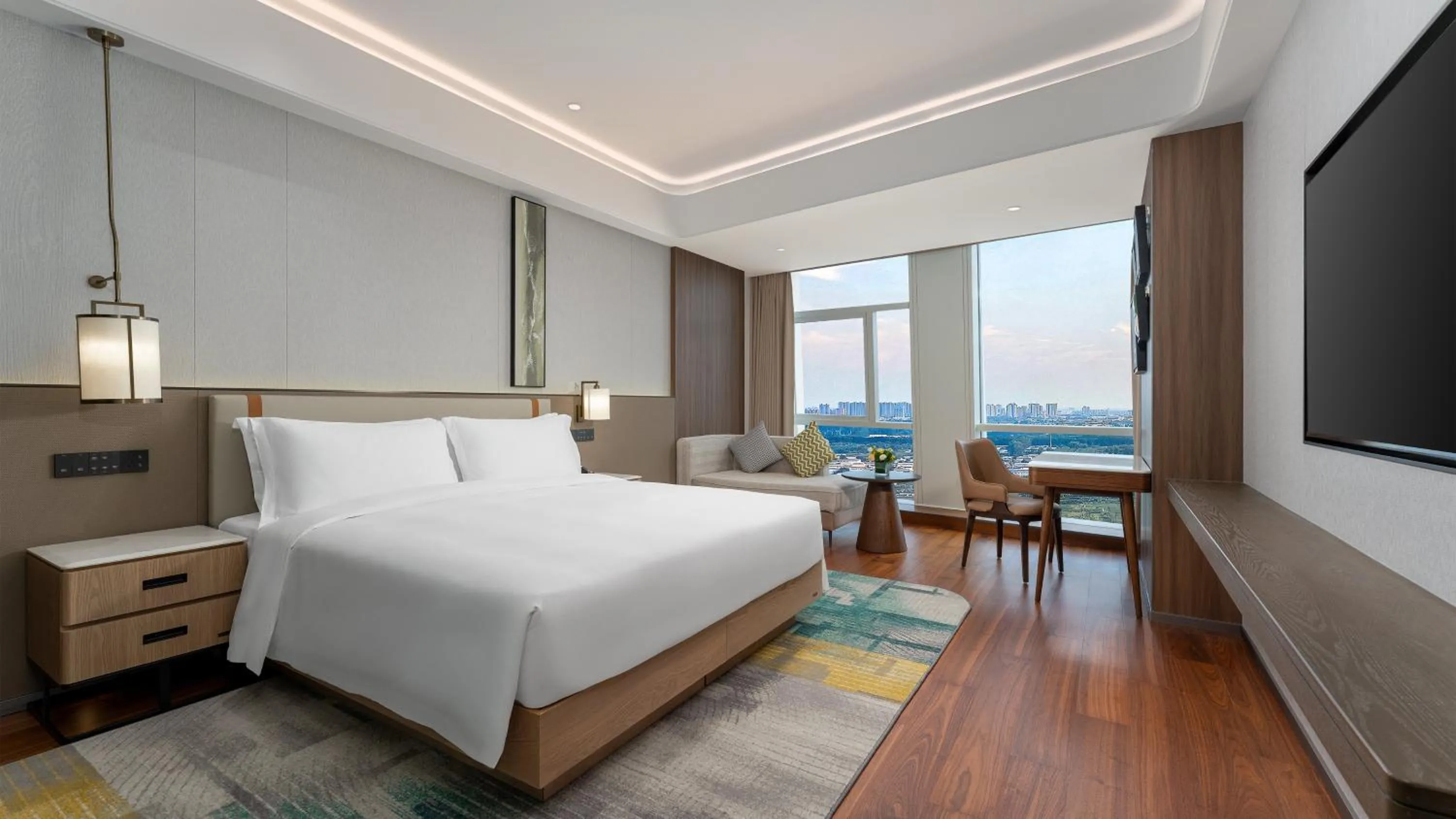 Photo of the whole room, Bed in Holiday Inn Xingtai Quancheng by IHG