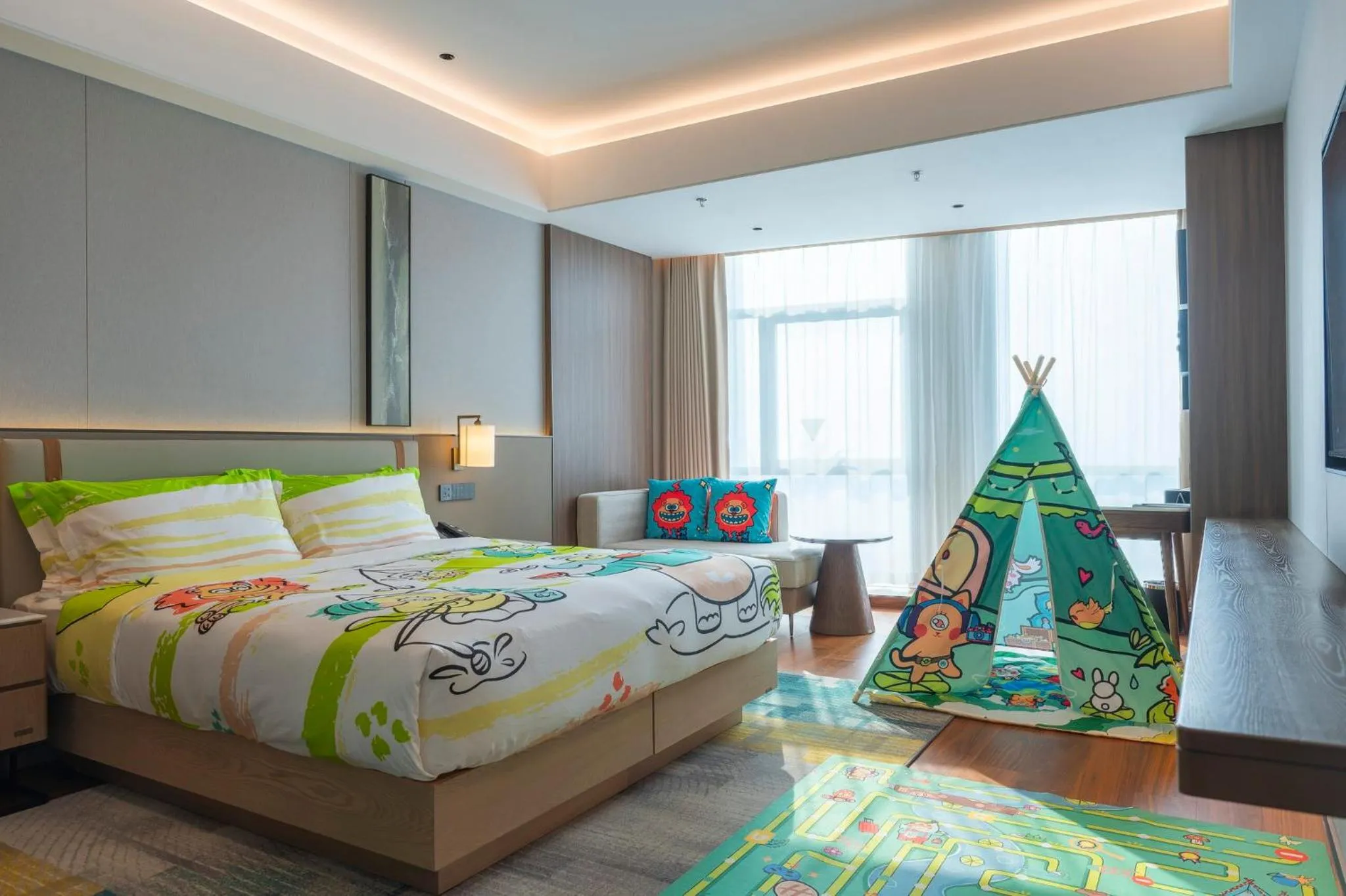 Photo of the whole room, Bed in Holiday Inn Xingtai Quancheng by IHG