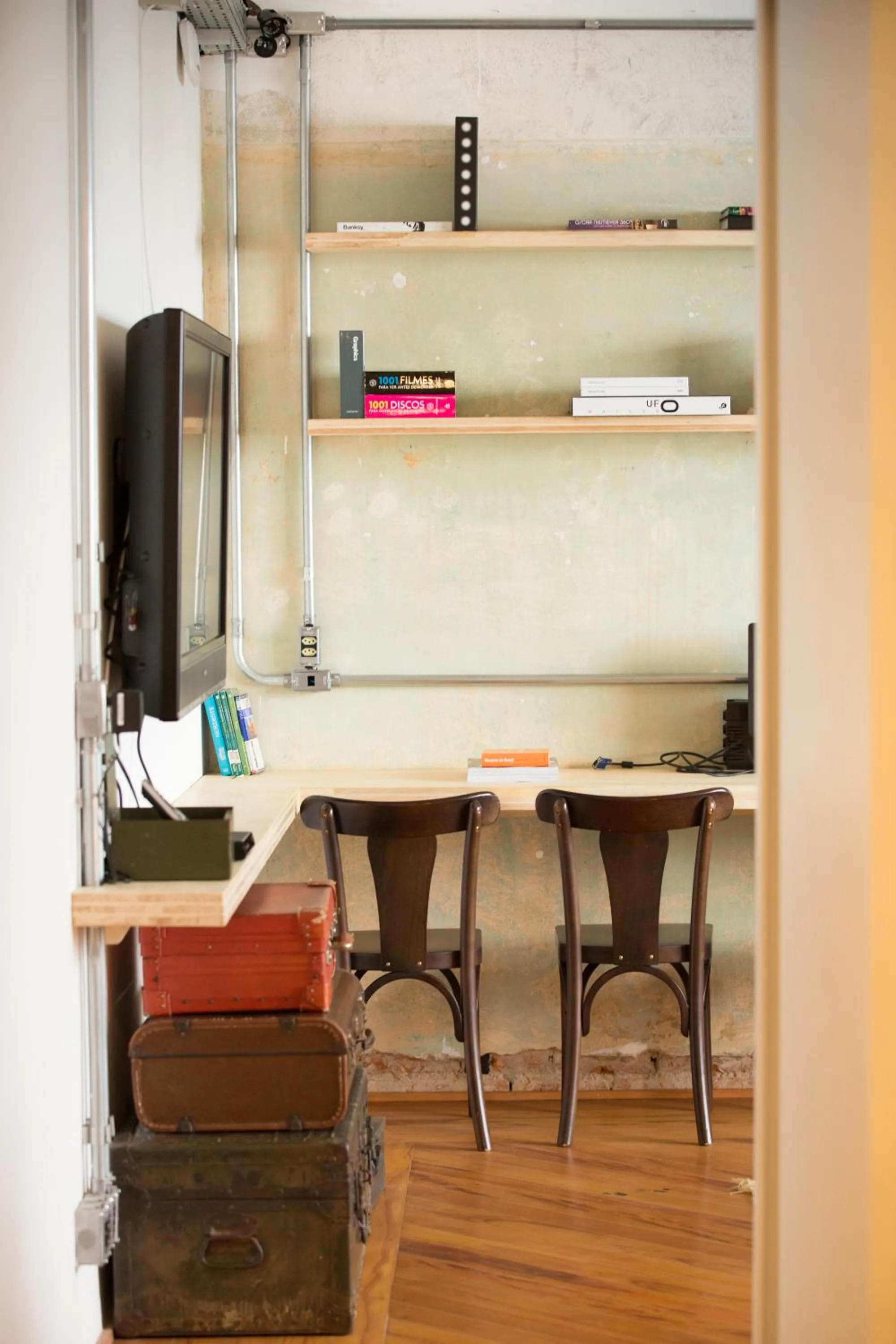 Communal lounge/ TV room in Guest Urban Hotel Design Pinheiros