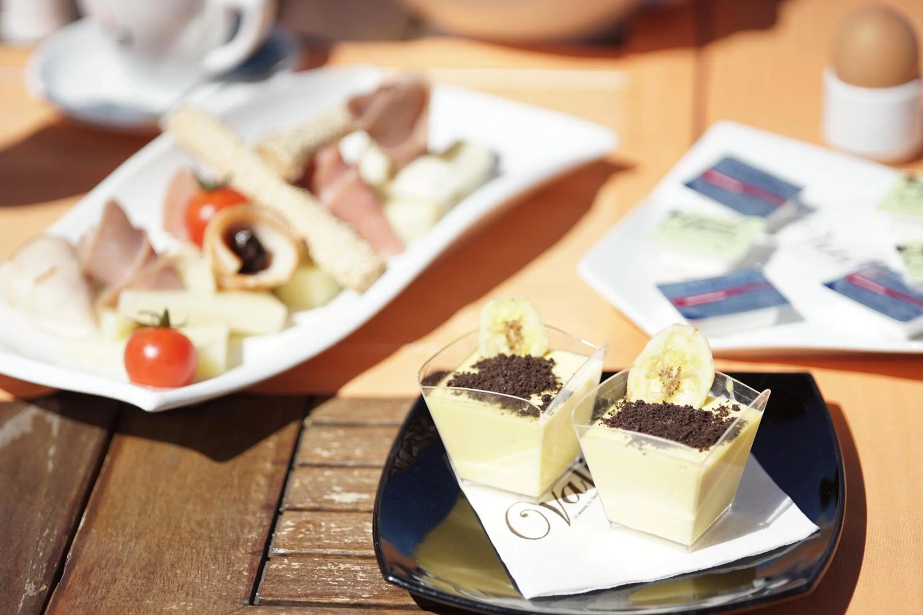 Food close-up in Valis Resort Hotel