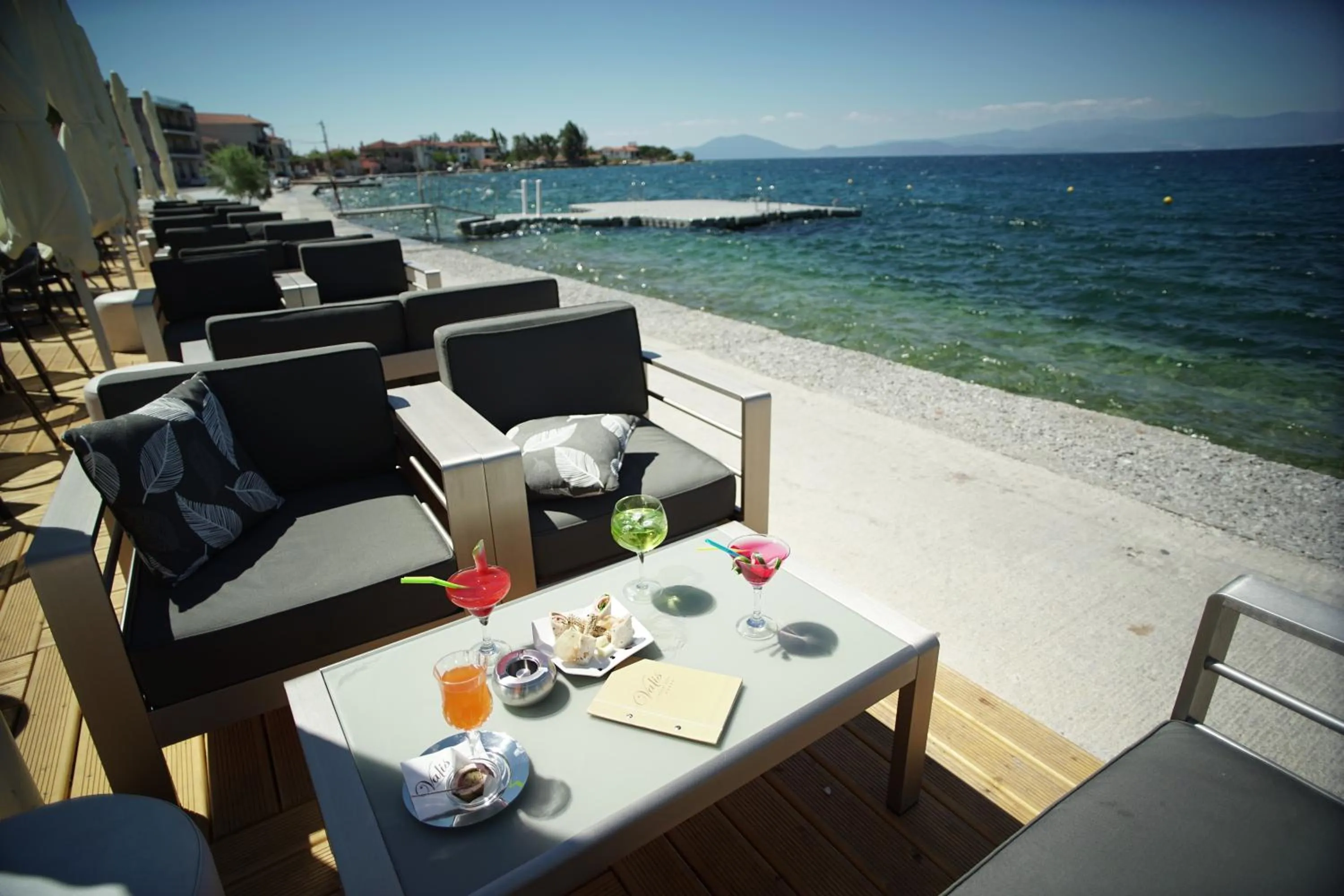 Patio in Valis Resort Hotel