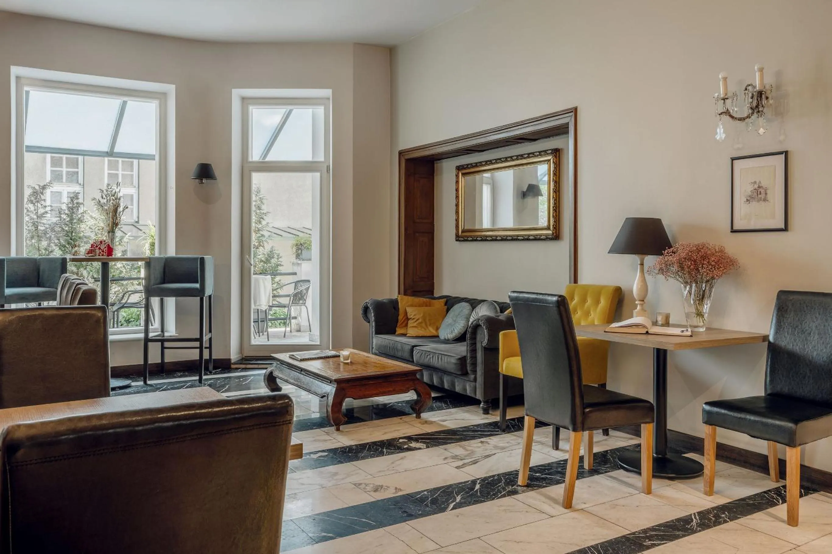 Lobby or reception in Grottger Luxury Boutique Hotel City