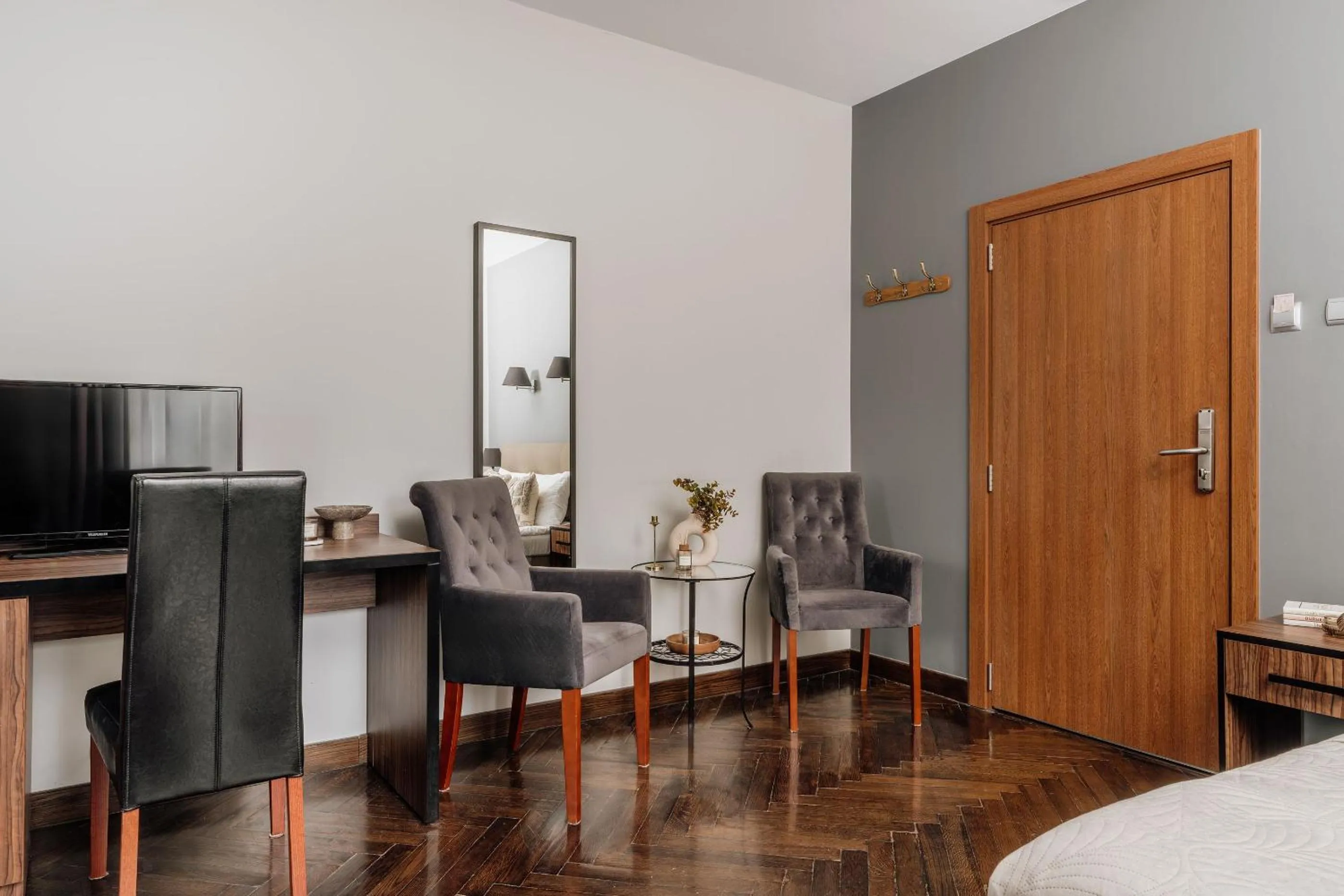 Bed in Grottger Luxury Boutique Hotel City