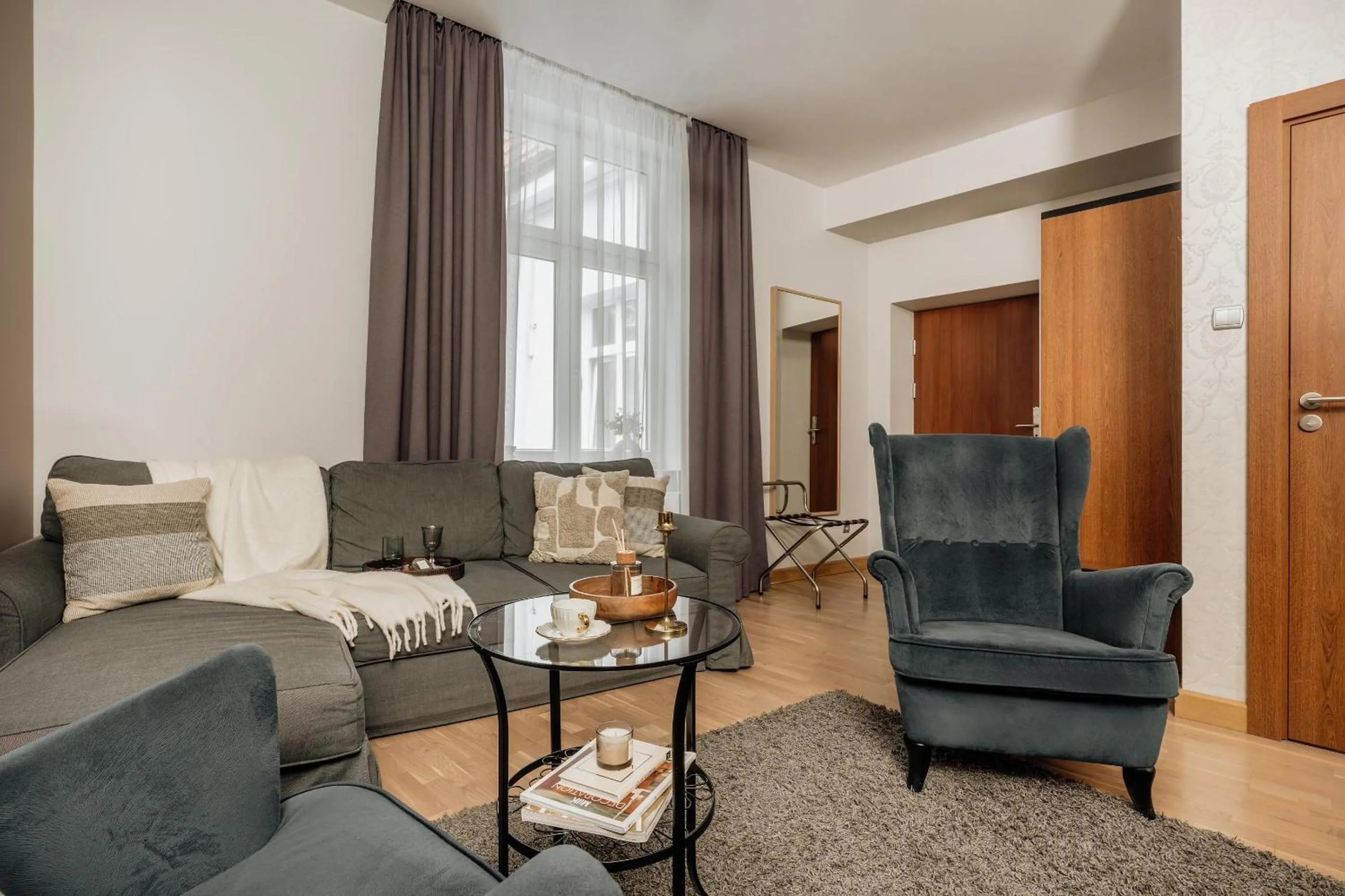 Living room in Grottger Luxury Boutique Hotel City