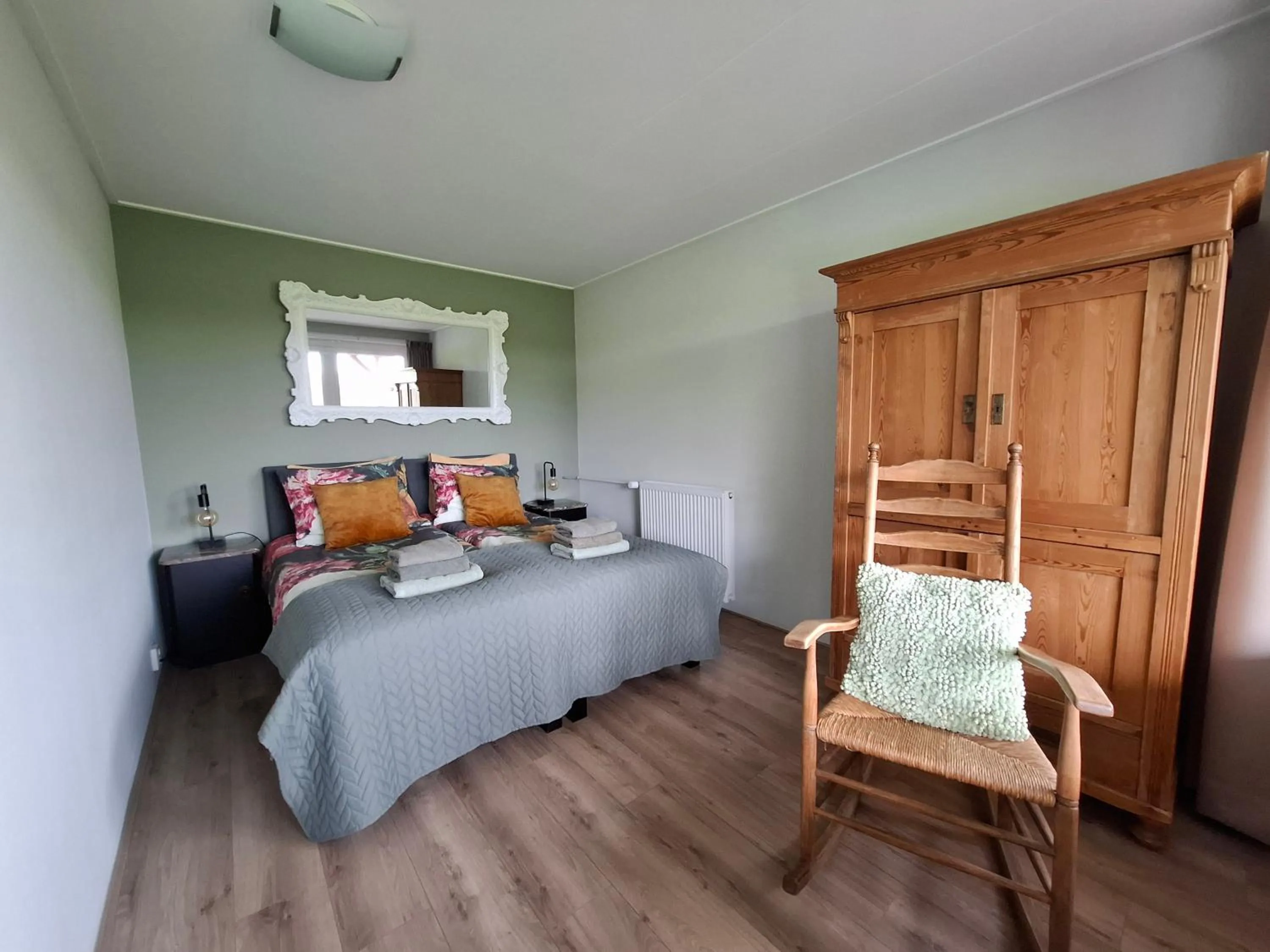 Bedroom, Bed in Bed & Breakfast Boszicht Leeuwarden