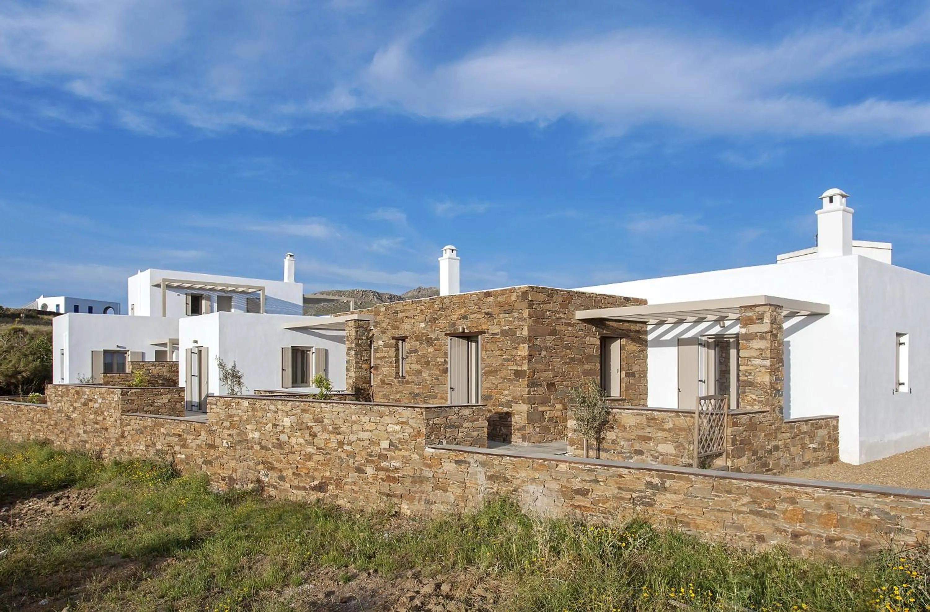 Property building in White Tinos Luxury Suites