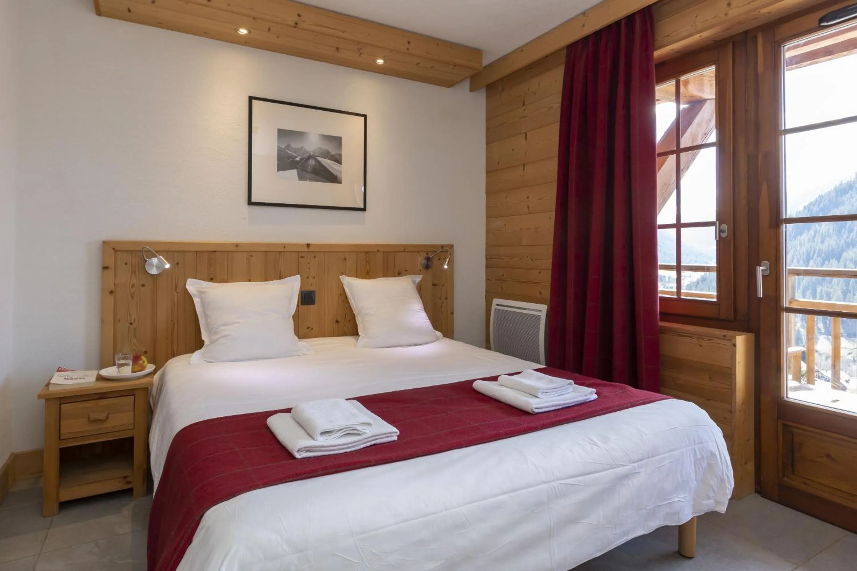 Bed in Résidence Odalys Les Fermes de Châtel