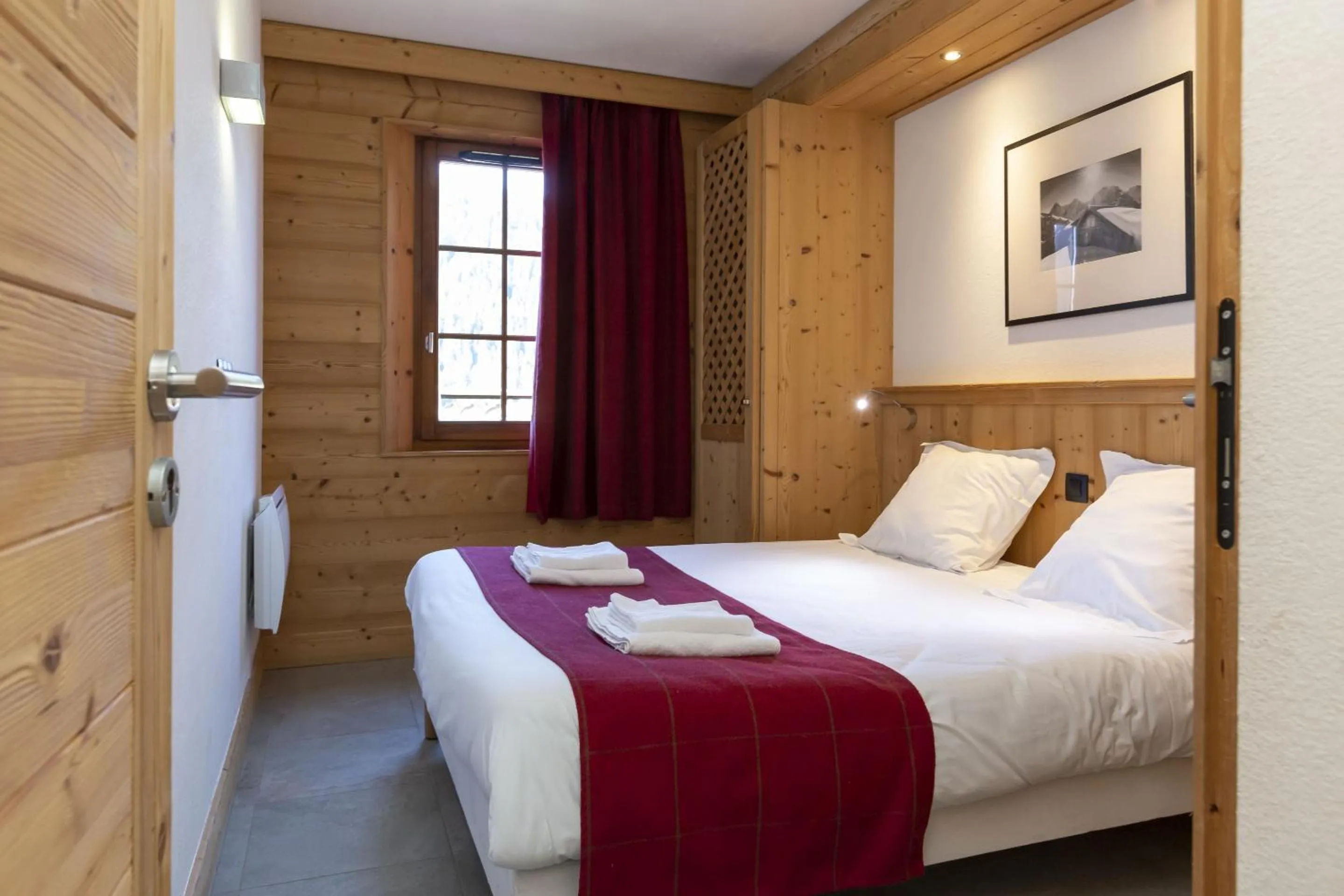 Bed in Résidence Odalys Les Fermes de Châtel