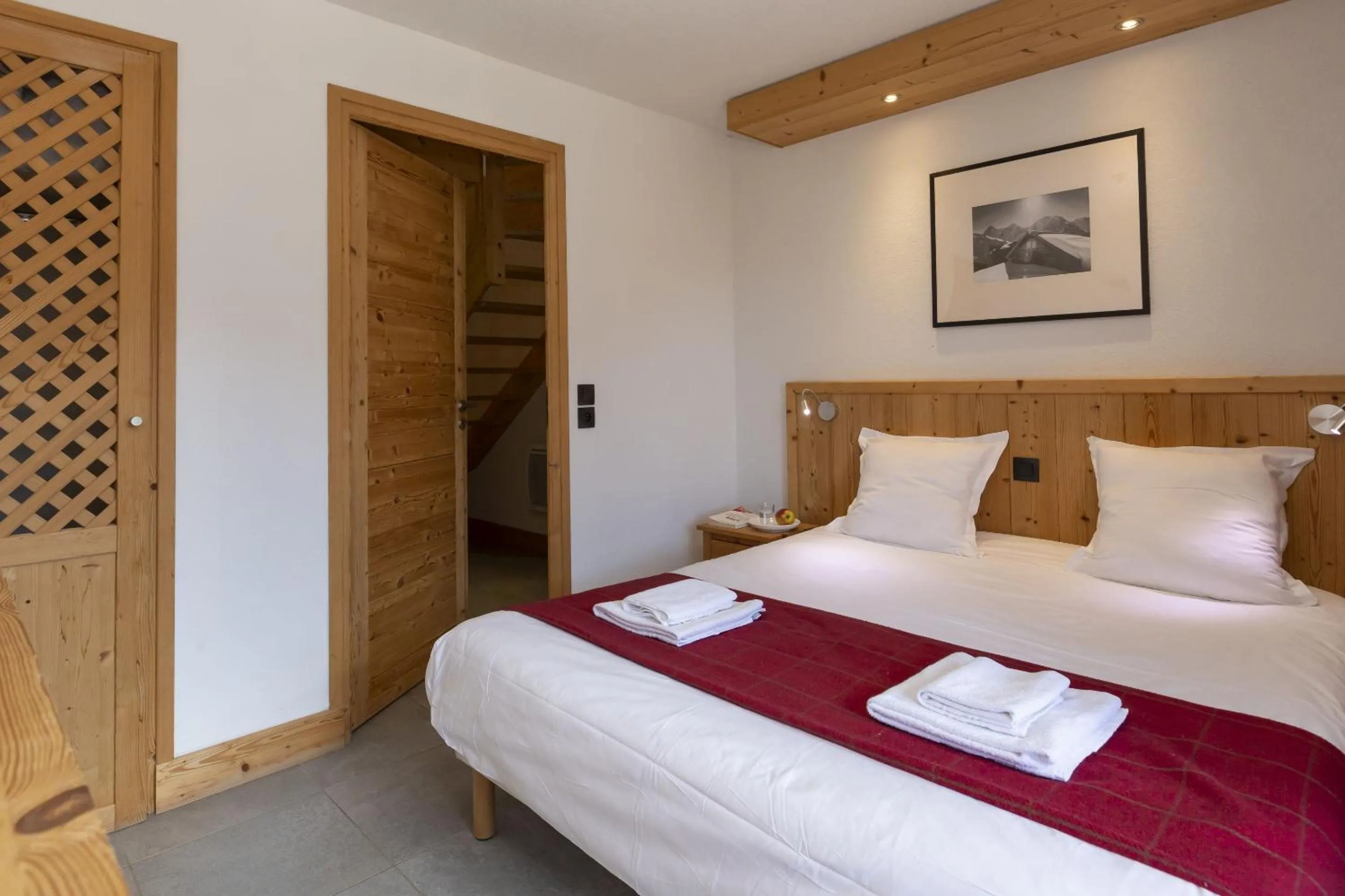 Bed in Résidence Odalys Les Fermes de Châtel