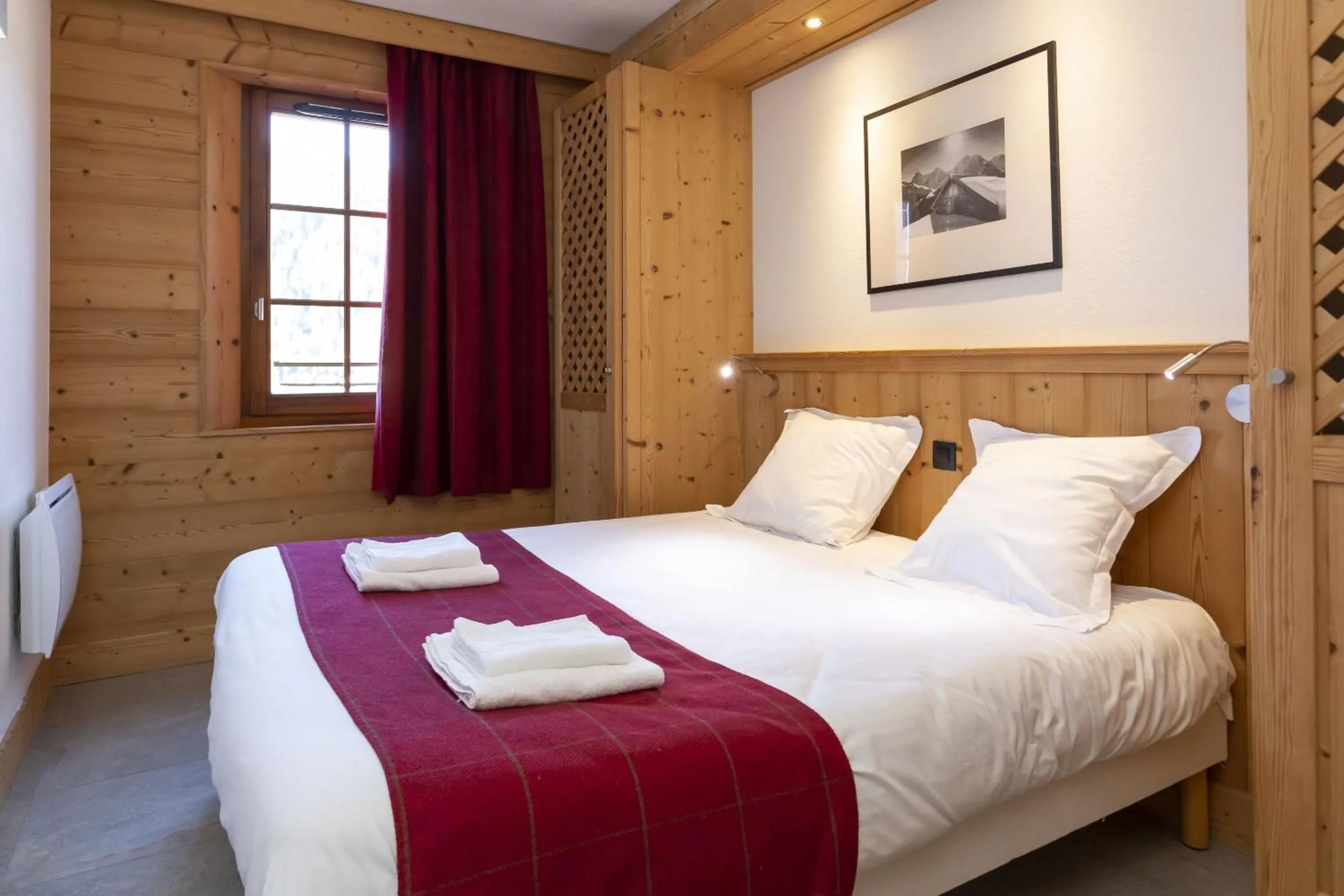 Bed in Résidence Odalys Les Fermes de Châtel