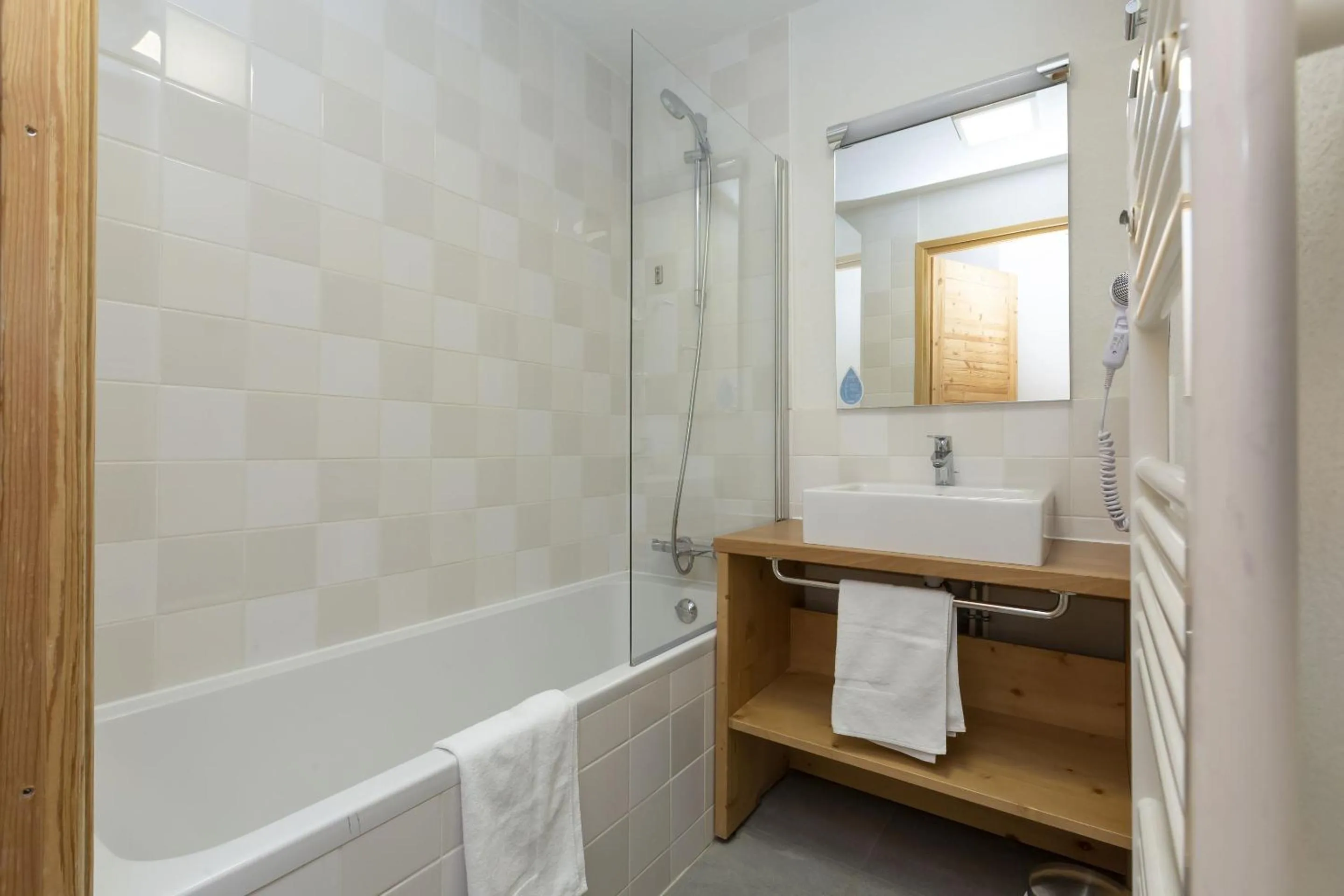 Bathroom in Résidence Odalys Les Fermes de Châtel