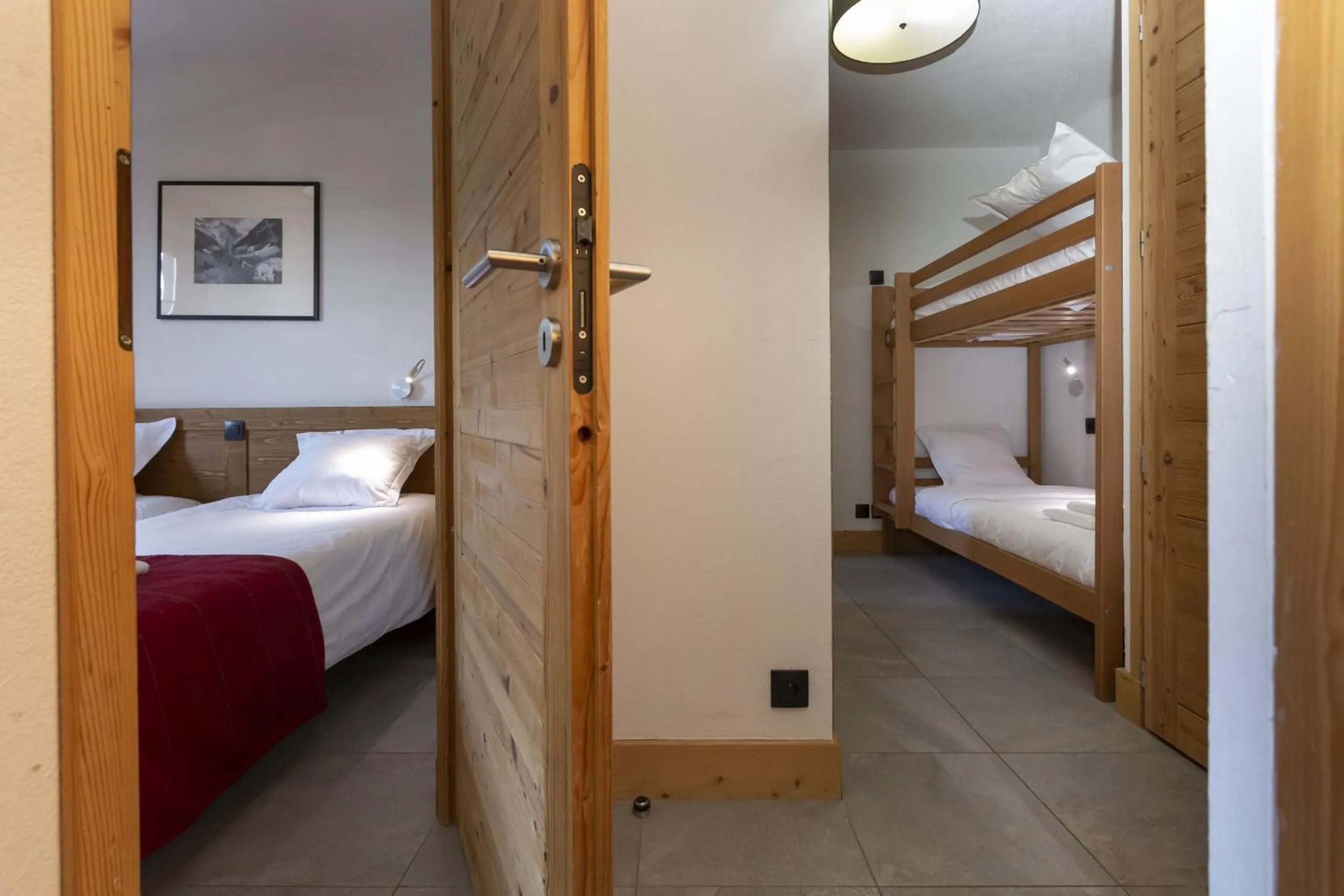 Bed in Résidence Odalys Les Fermes de Châtel