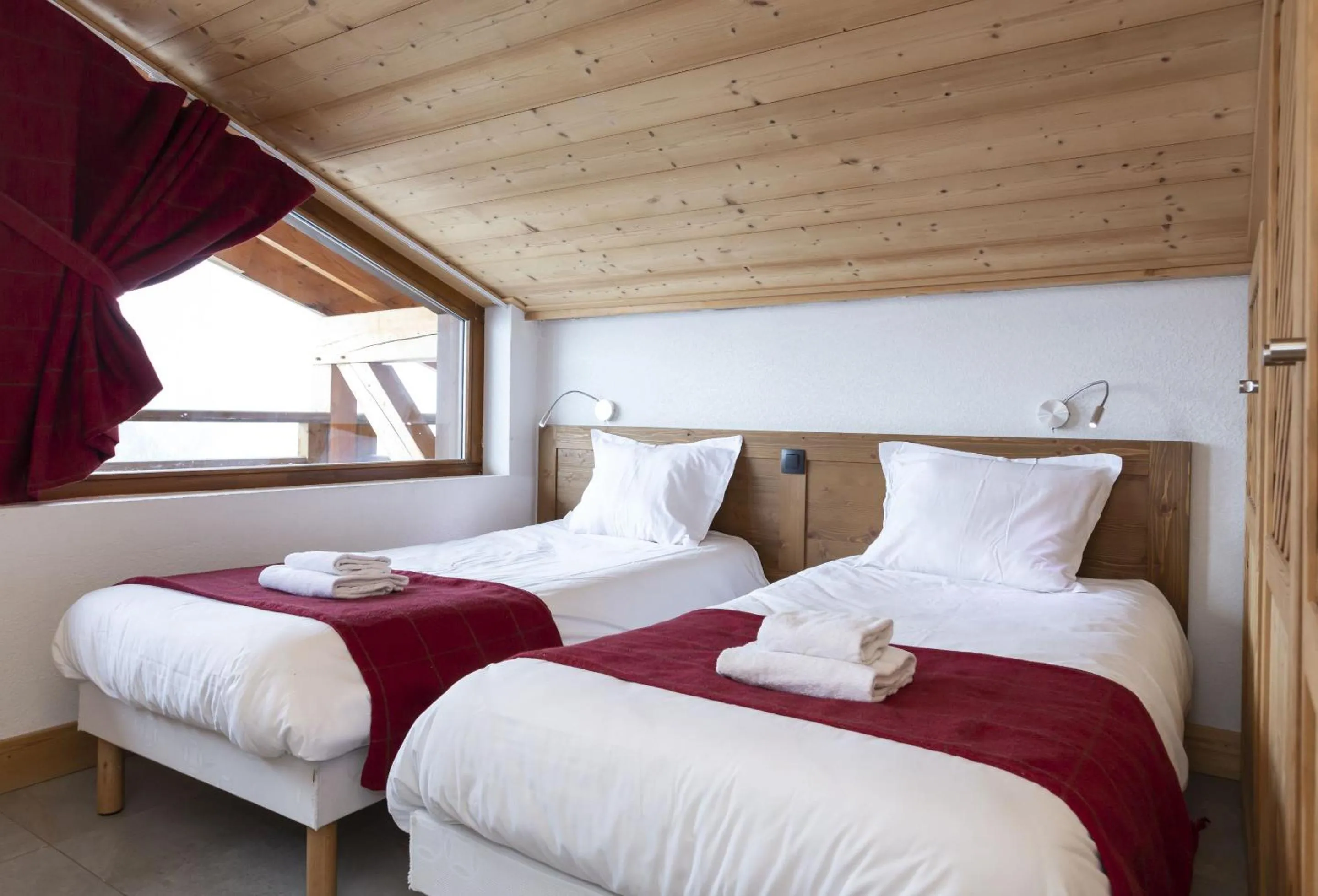 Bed in Résidence Odalys Les Fermes de Châtel