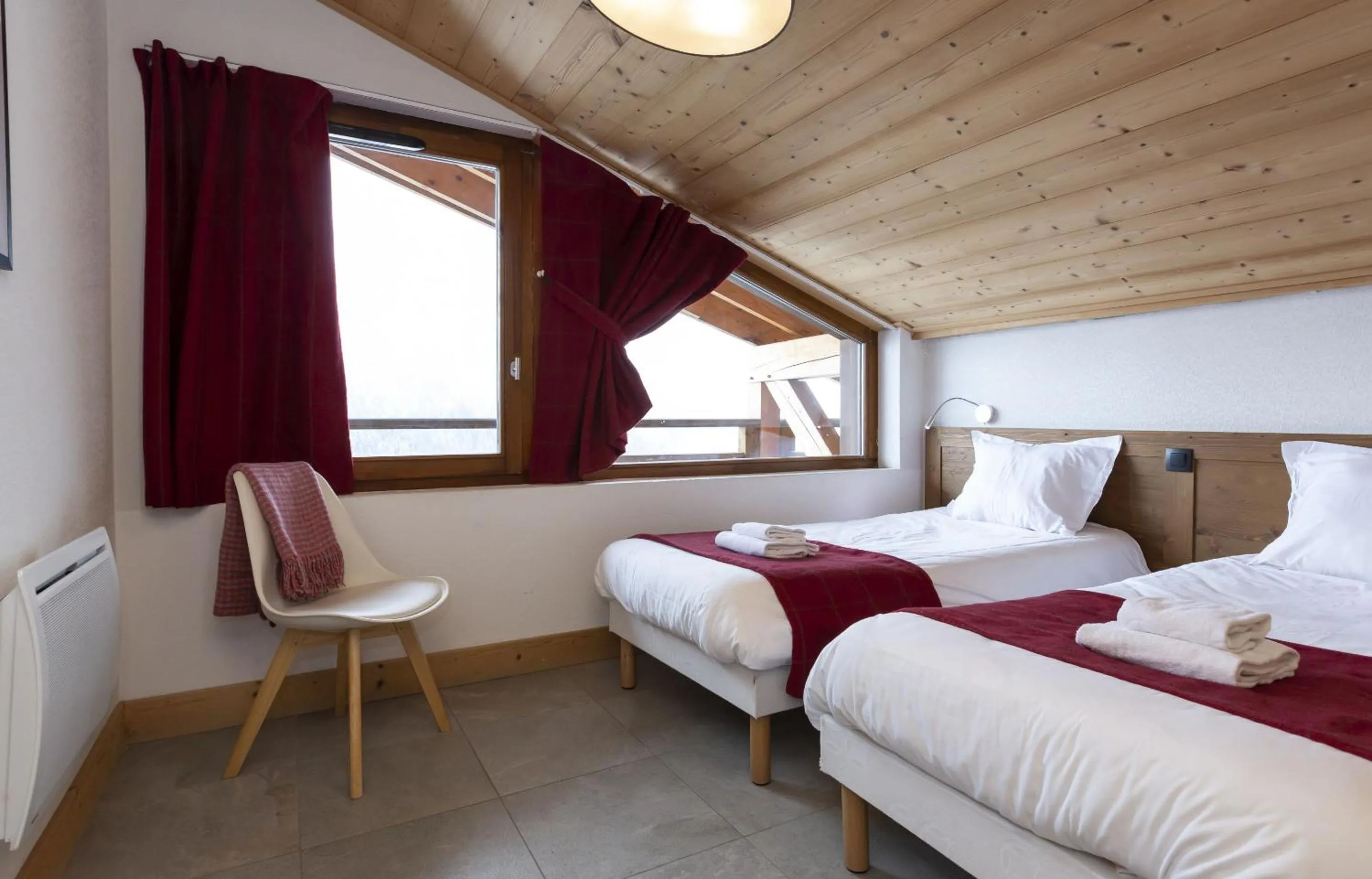 Bed in Résidence Odalys Les Fermes de Châtel